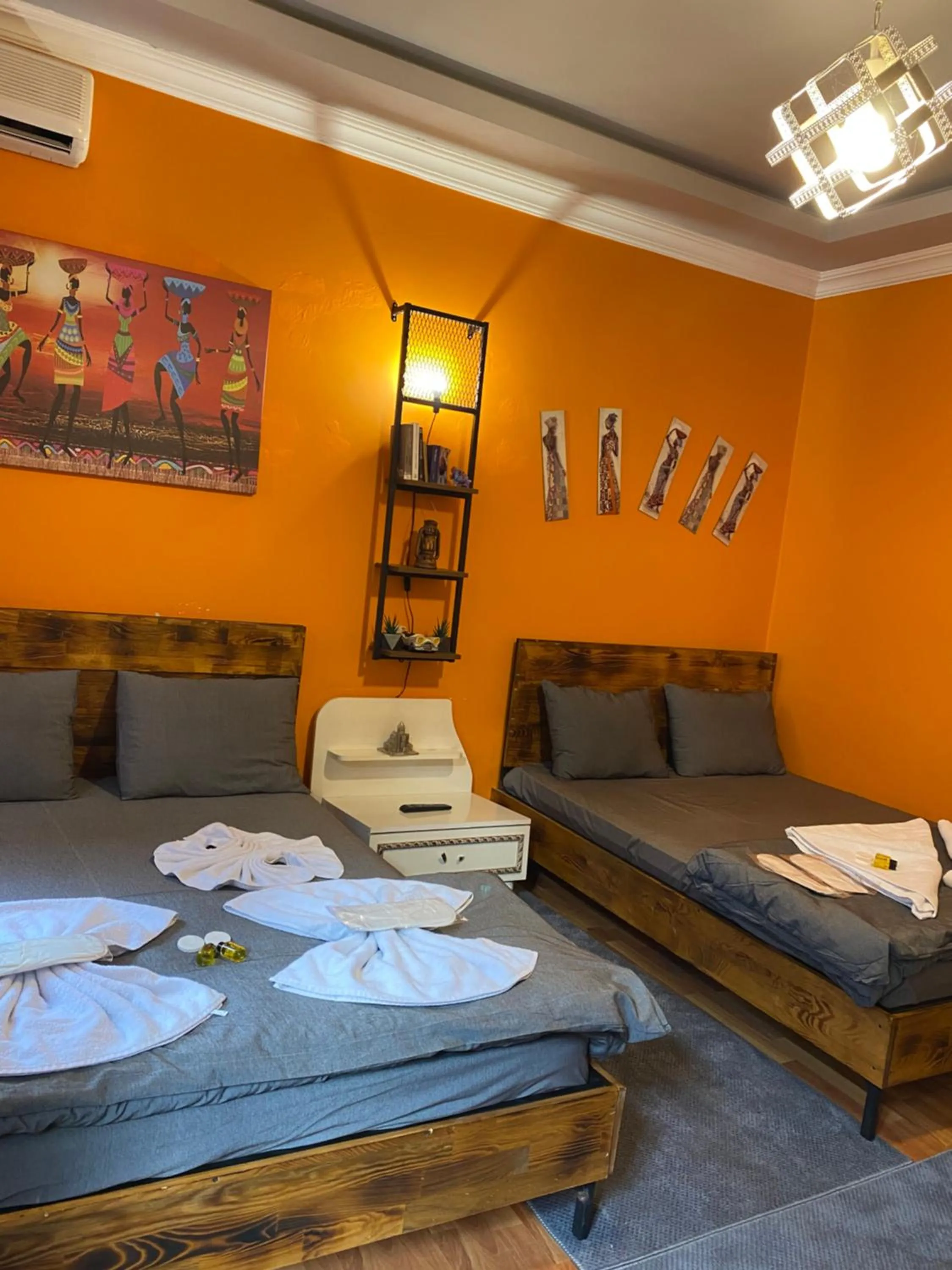 Bed in Taksim Pandora hotel