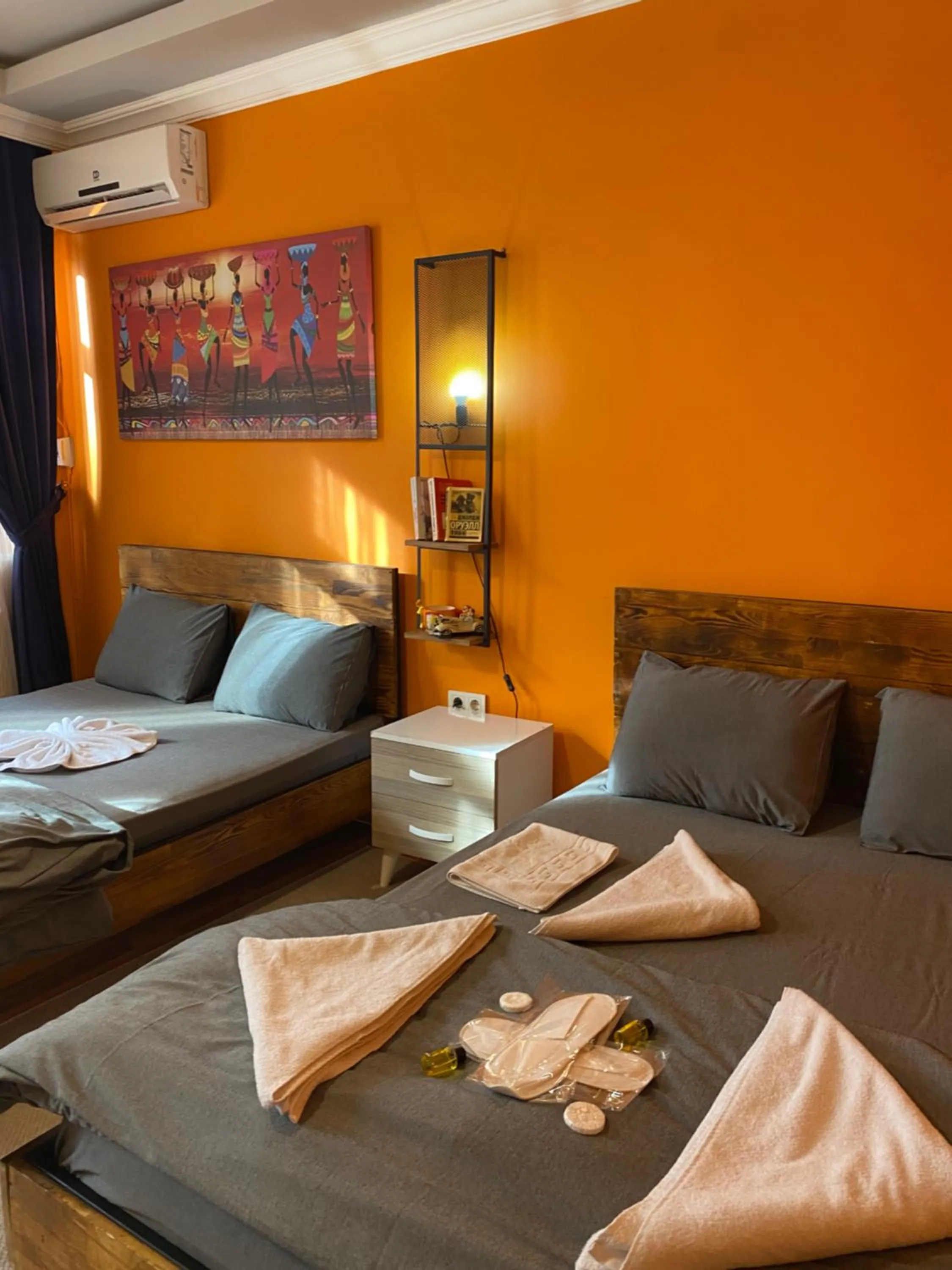 Bed in Taksim Pandora hotel