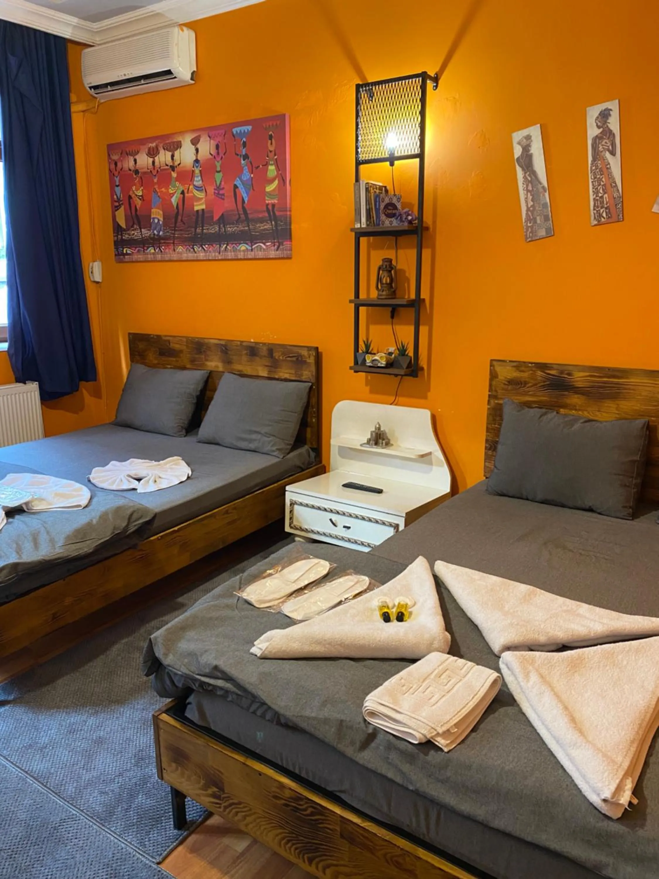 Bed in Taksim Pandora hotel