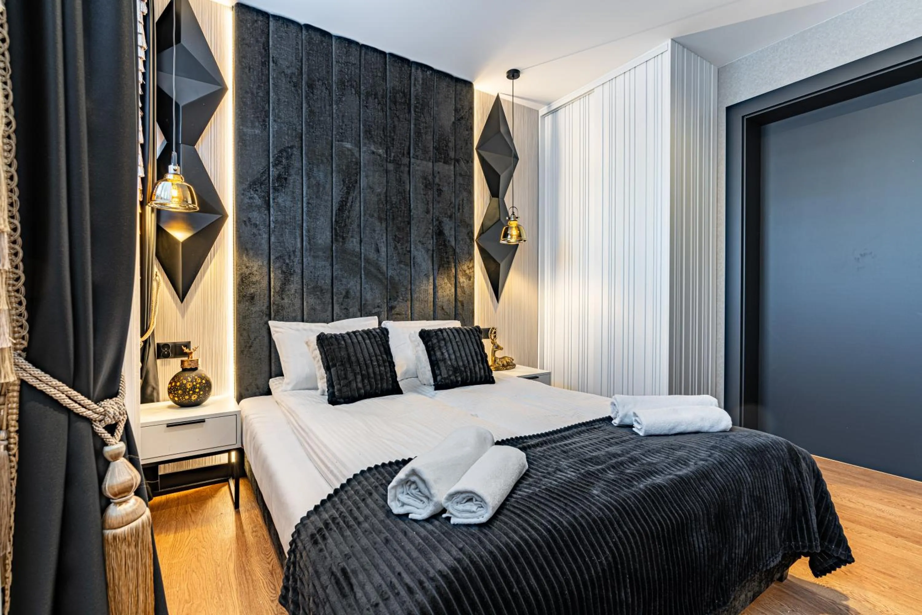 Bed in Aparthotel Zakopiański & SPA