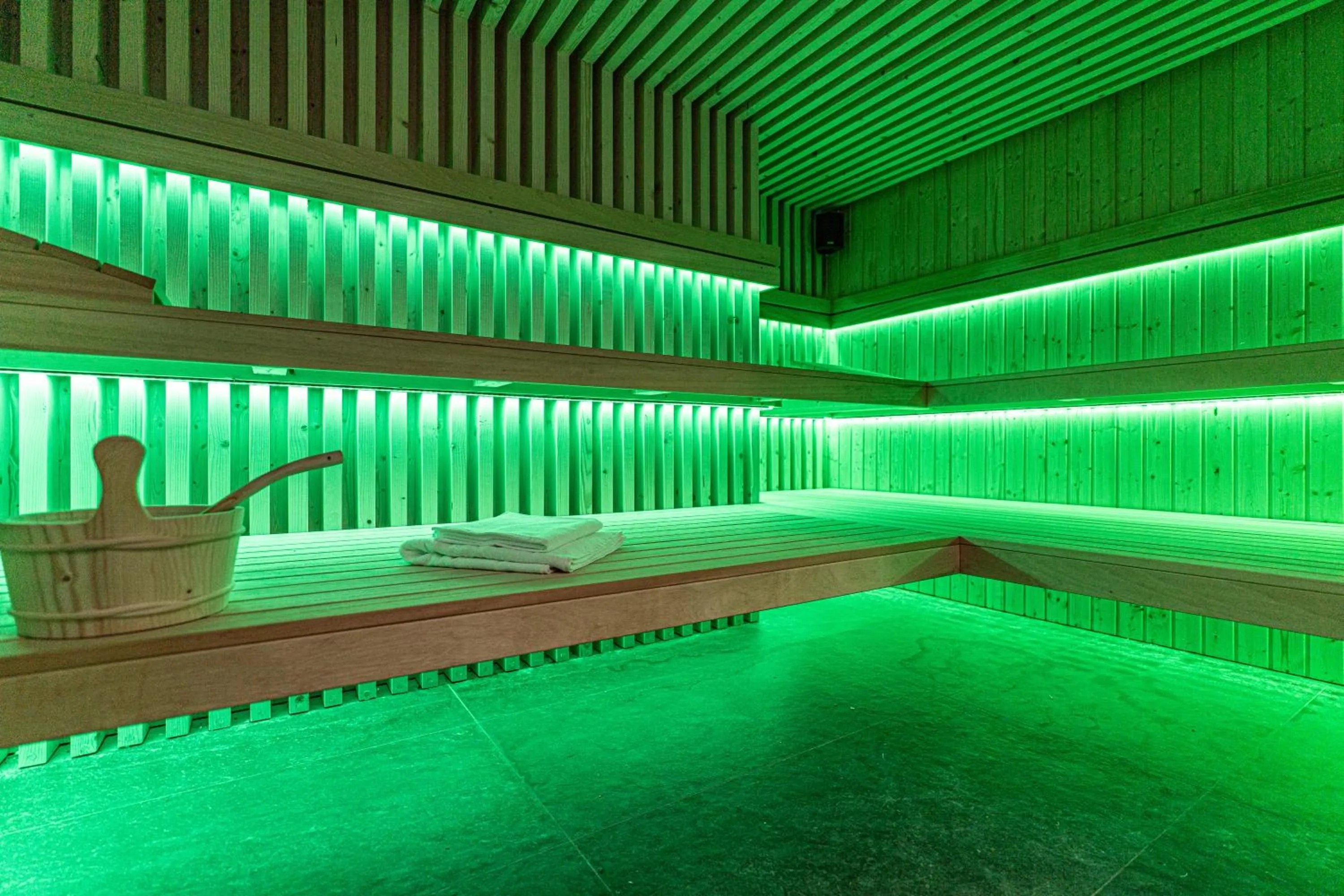 Sauna in Aparthotel Zakopiański & SPA