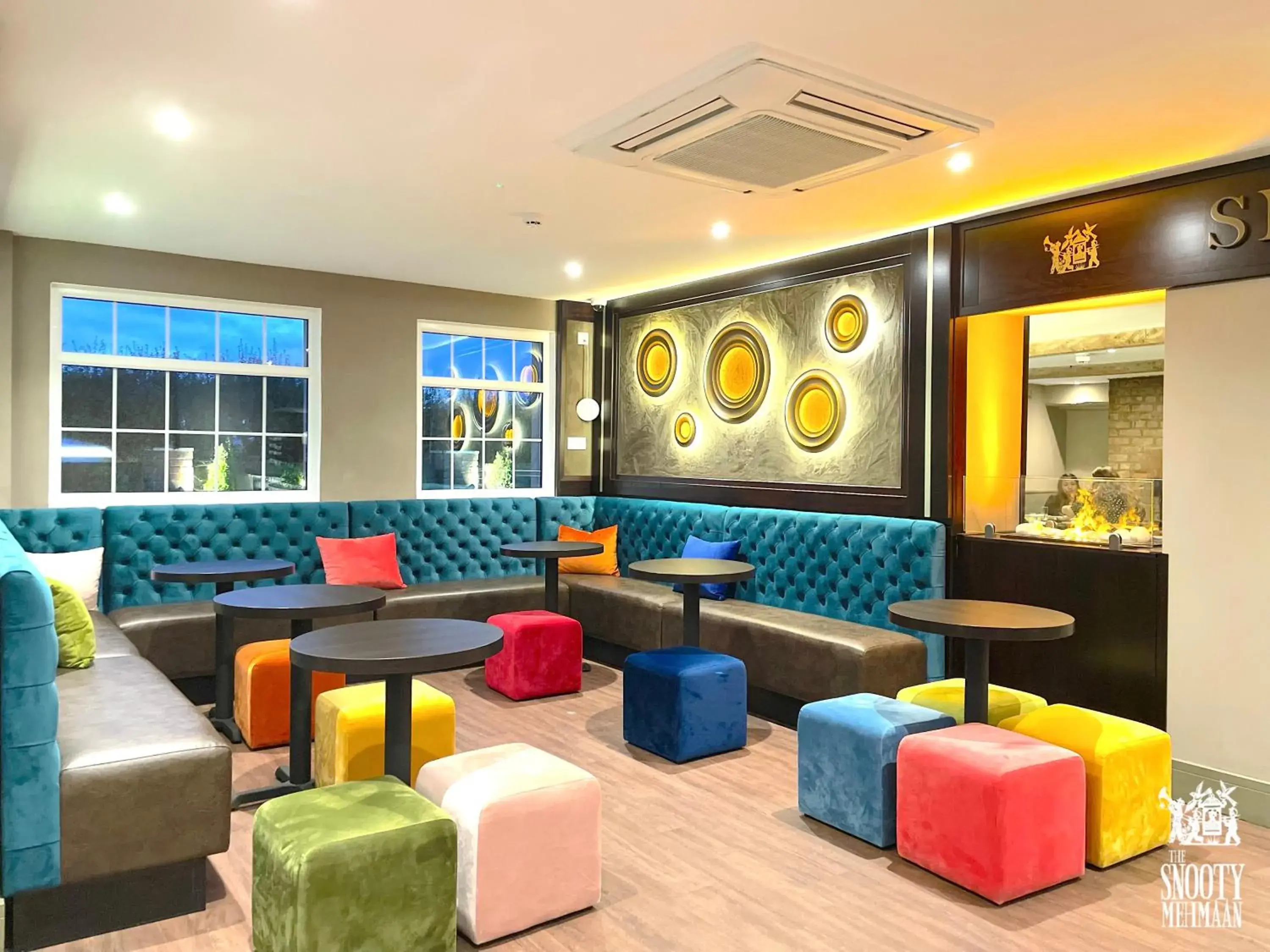 Living room in The Boutique Hotel Living room in The Boutique Hotel