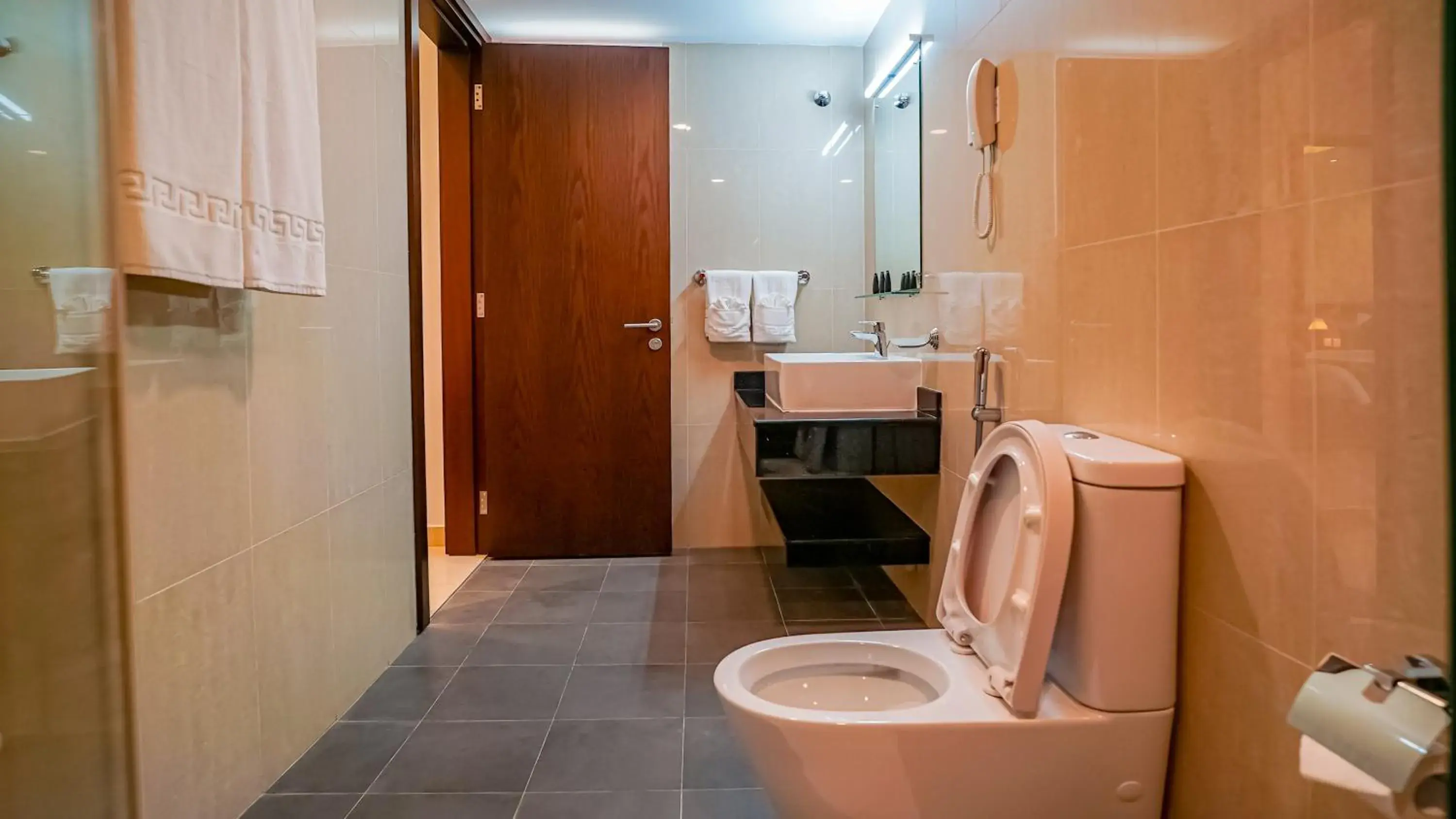 Bathroom in Duqm Express Hotel Bathroom in Duqm Express Hotel