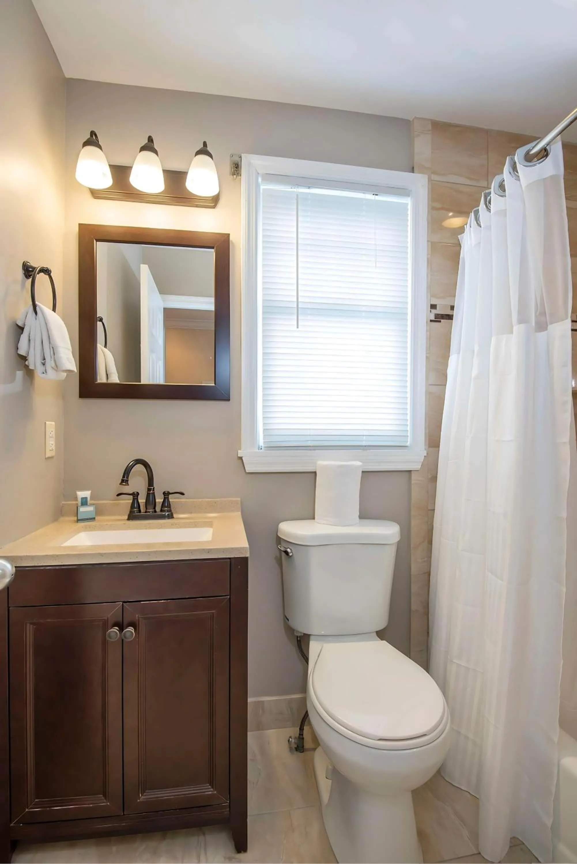 Toilet in Villas at Hawks Cay Resort
