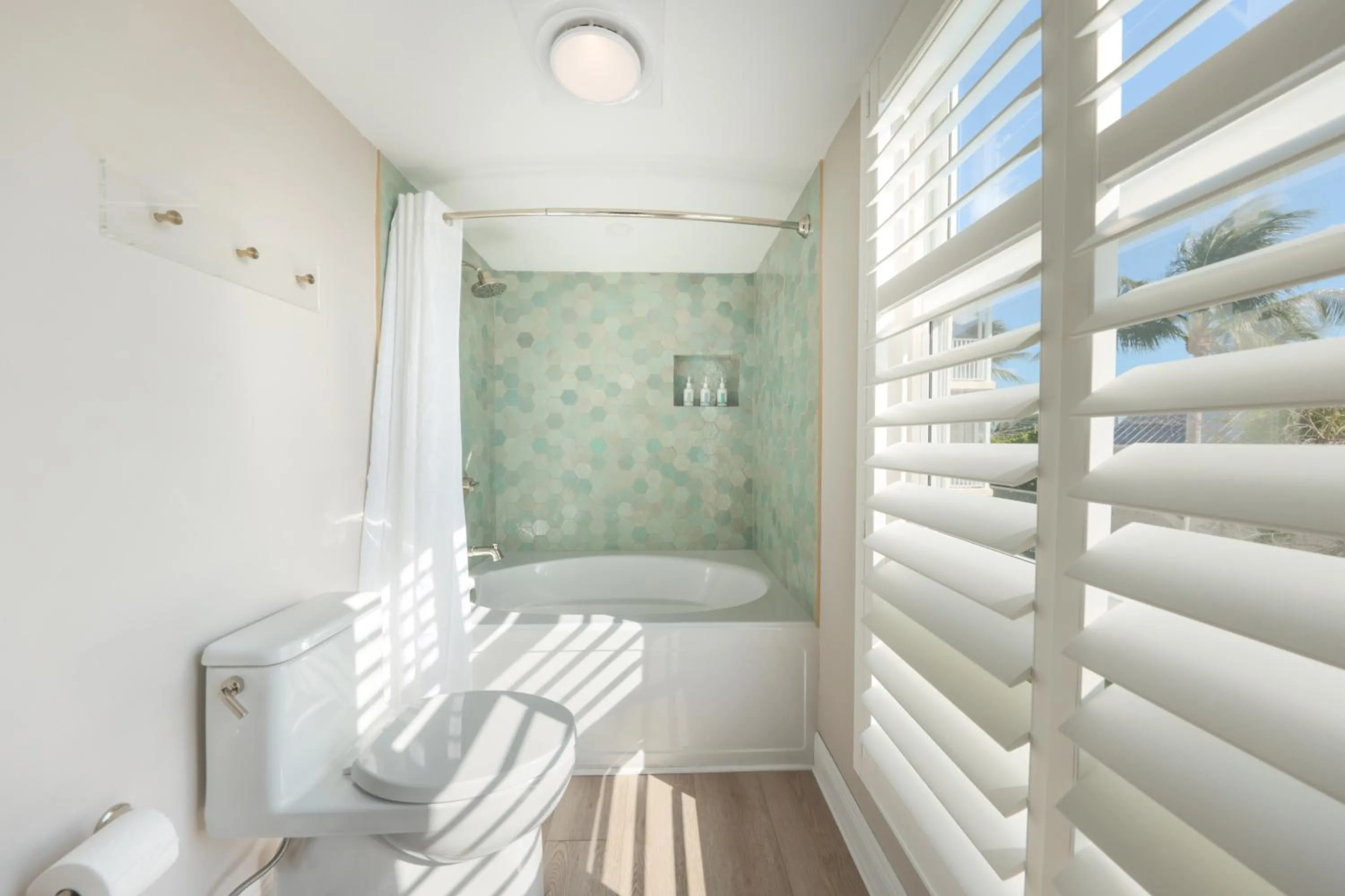 Shower in Villas at Hawks Cay Resort