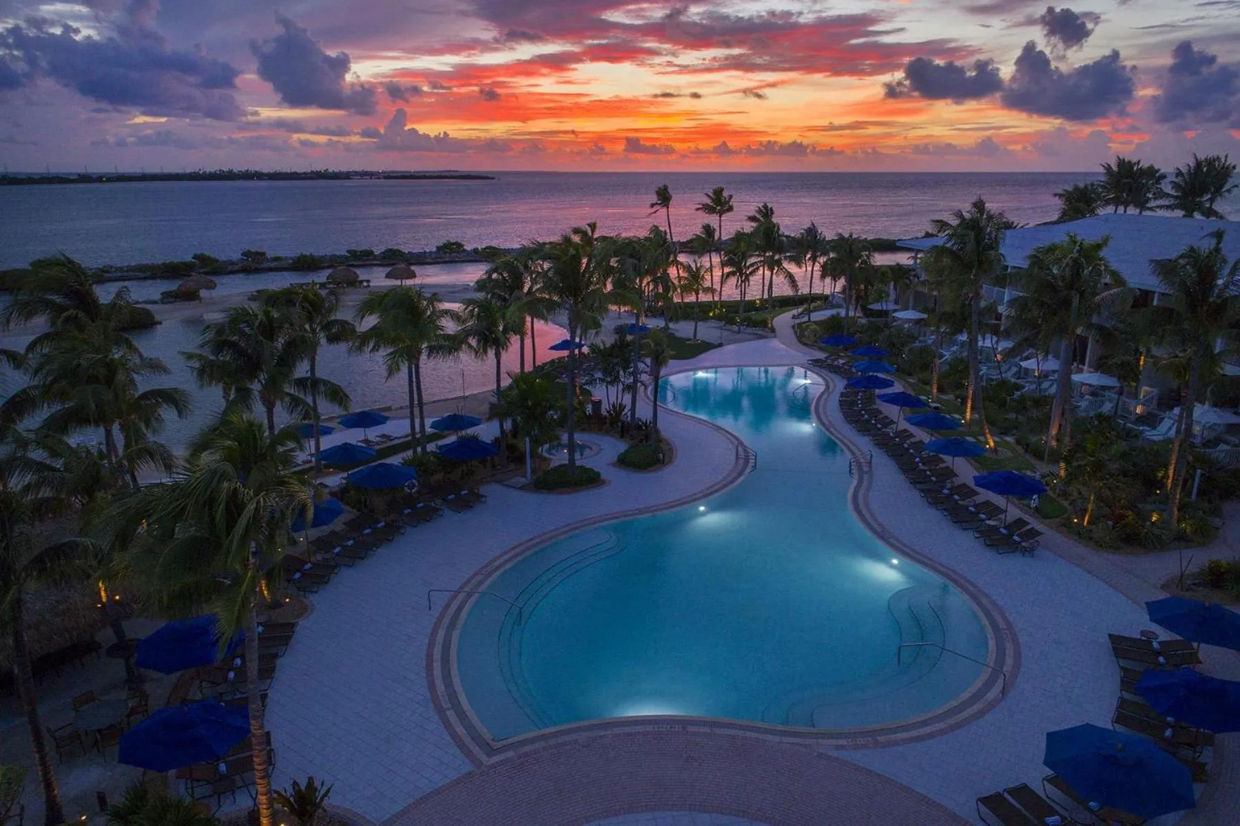 Swimming pool in Villas at Hawks Cay Resort