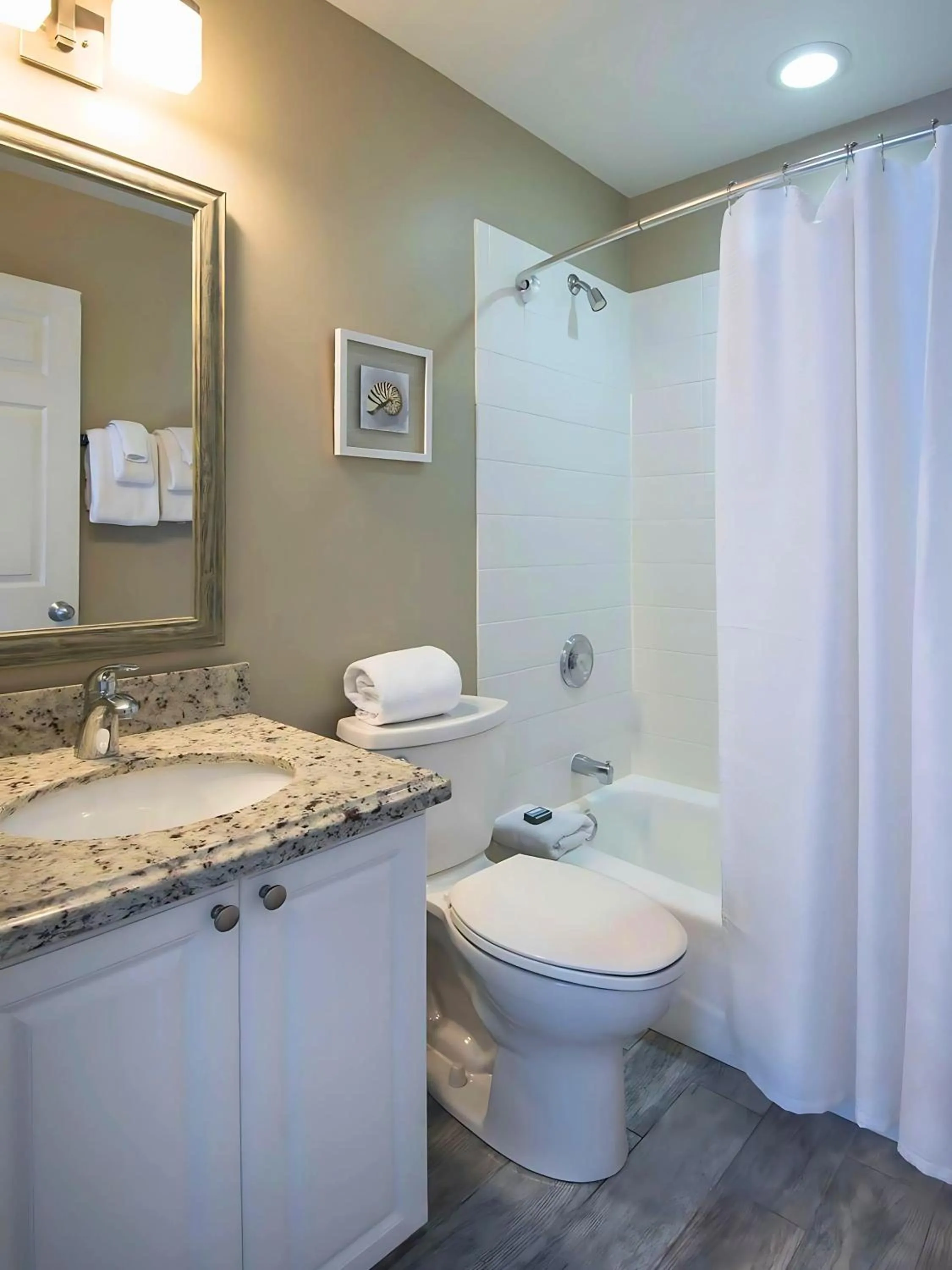 Shower in Villas at Hawks Cay Resort