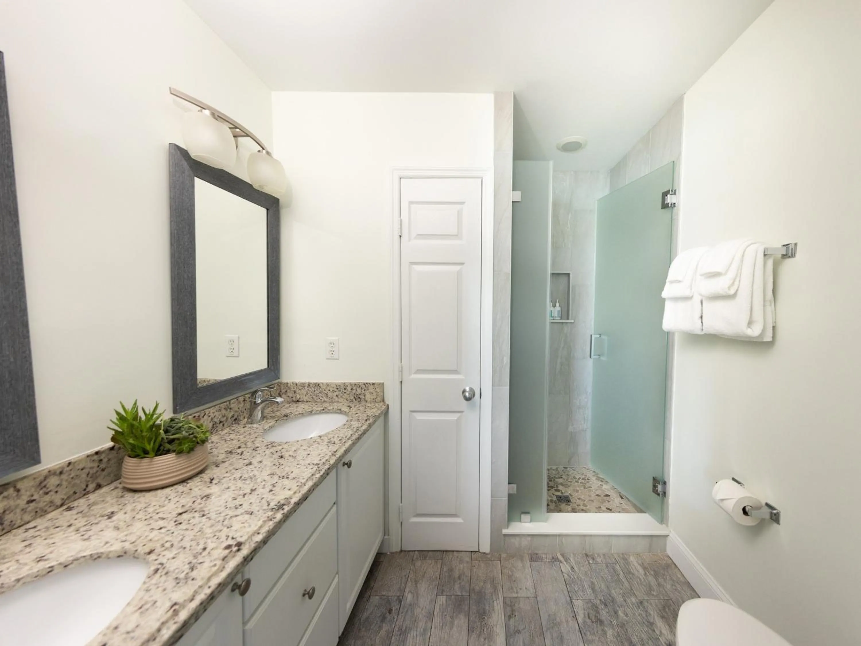 Shower in Villas at Hawks Cay Resort