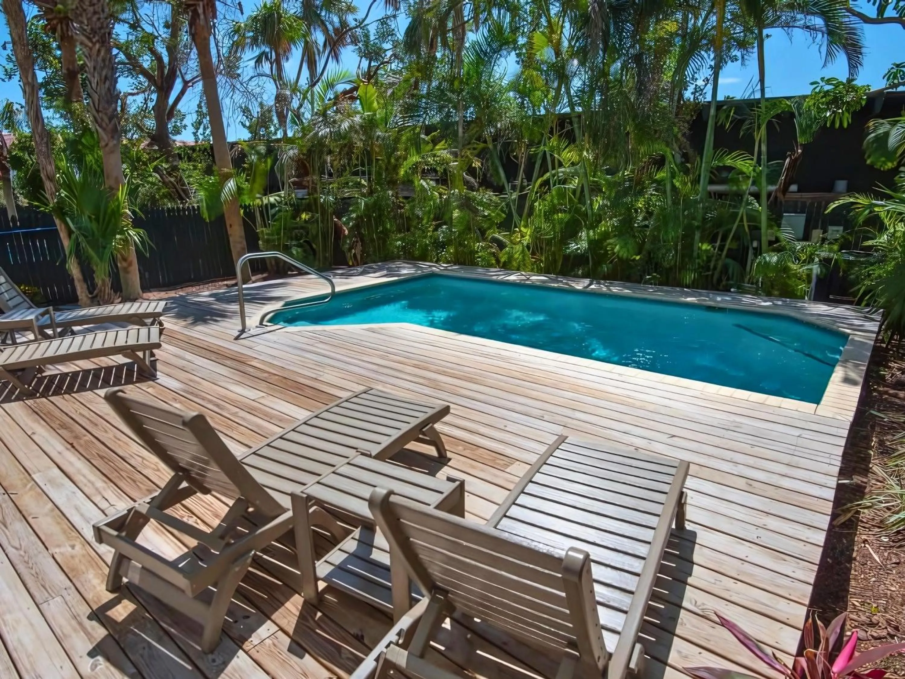 Seating area in Villas at Hawks Cay Resort