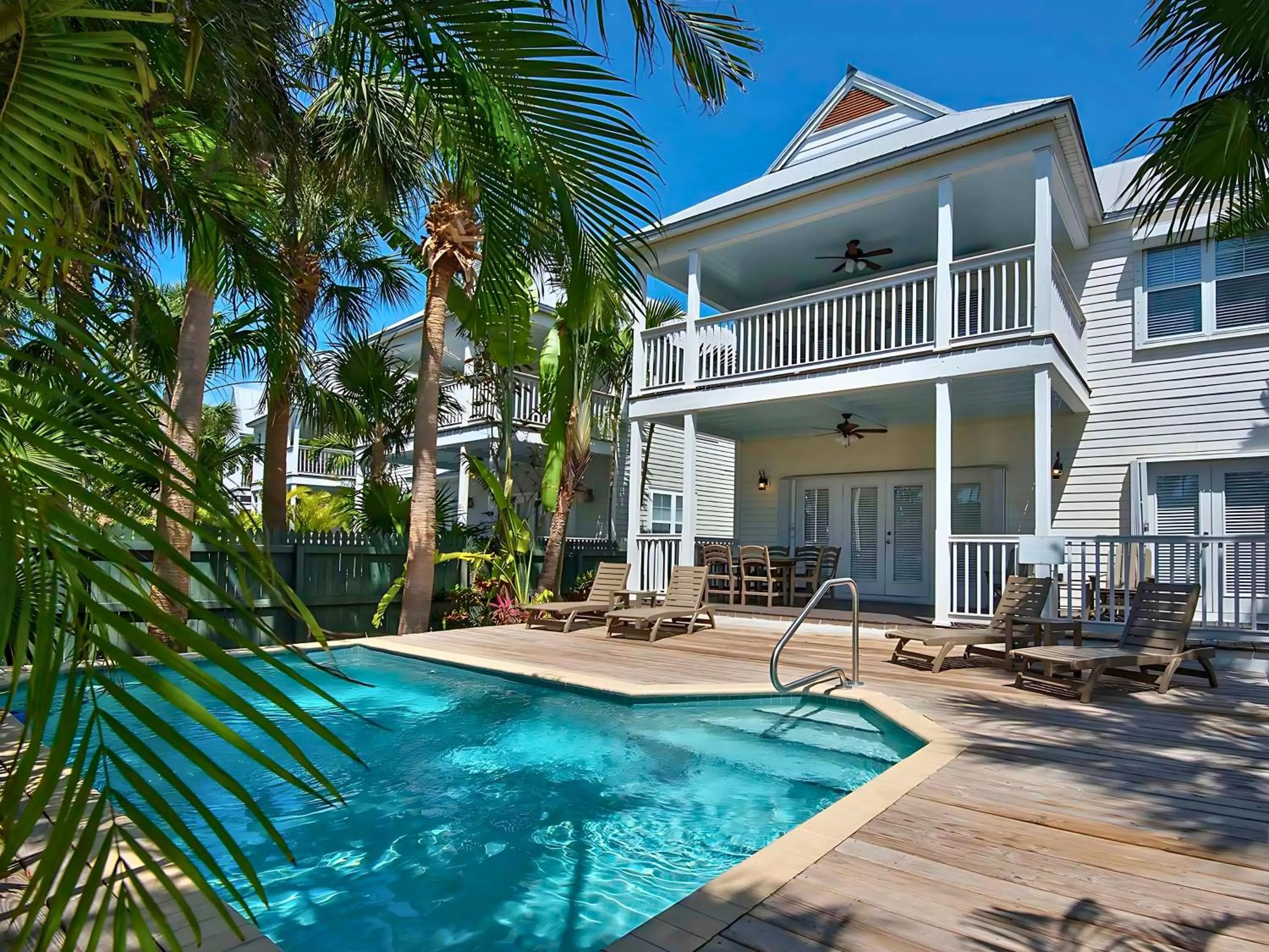 Balcony/Terrace in Villas at Hawks Cay Resort