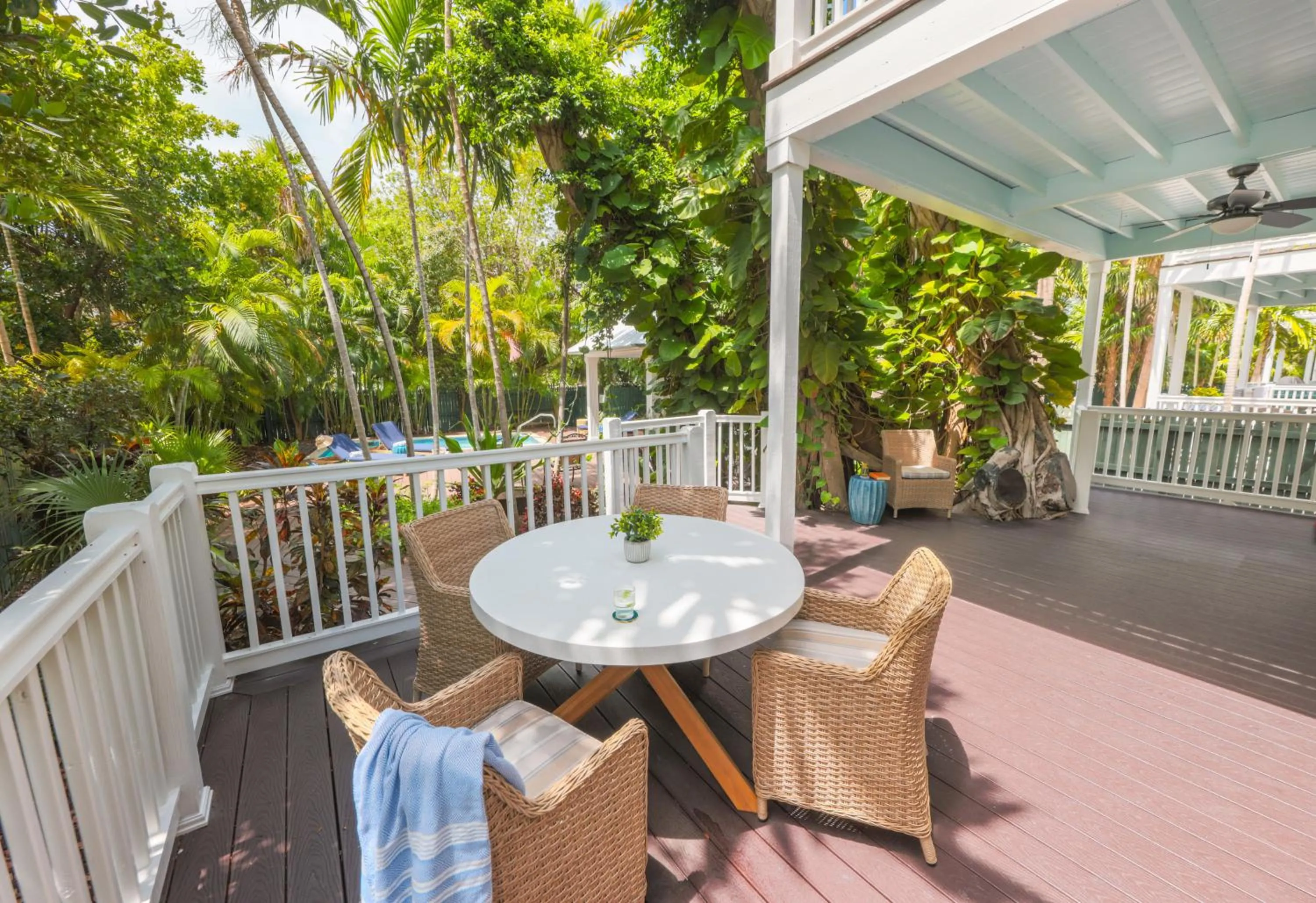 Balcony/Terrace in Villas at Hawks Cay Resort