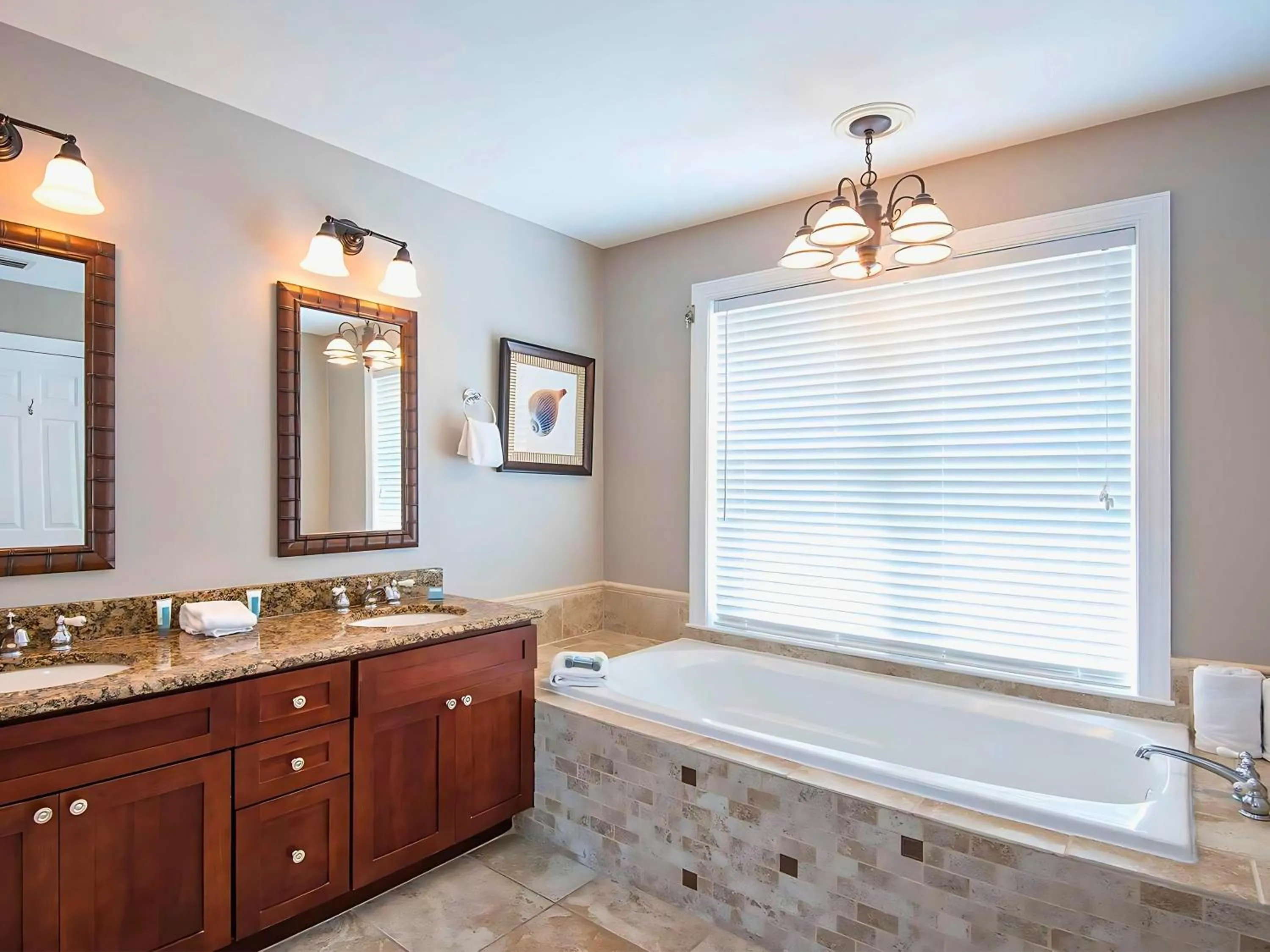Bathroom in Villas at Hawks Cay Resort