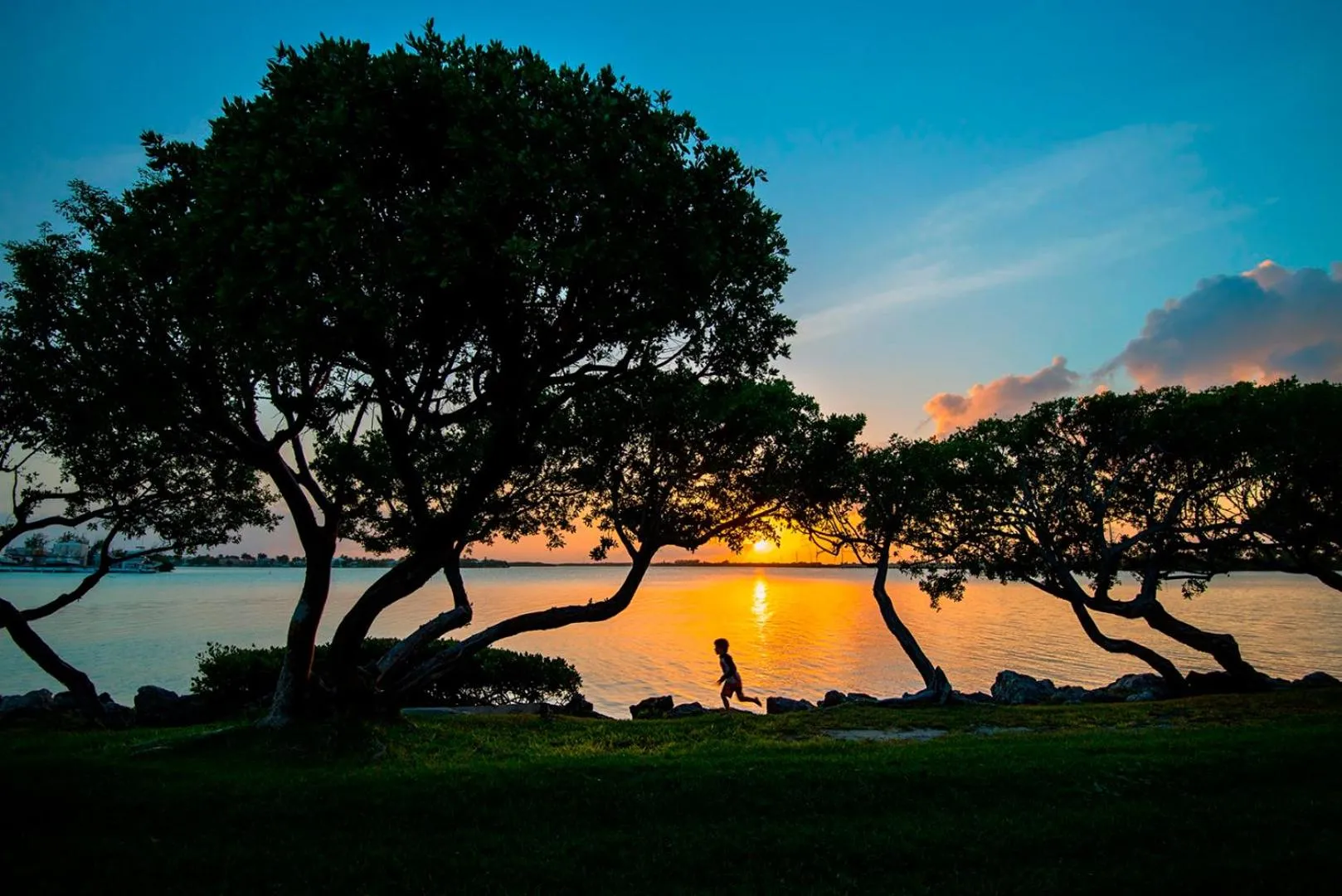 Sunset in Villas at Hawks Cay Resort