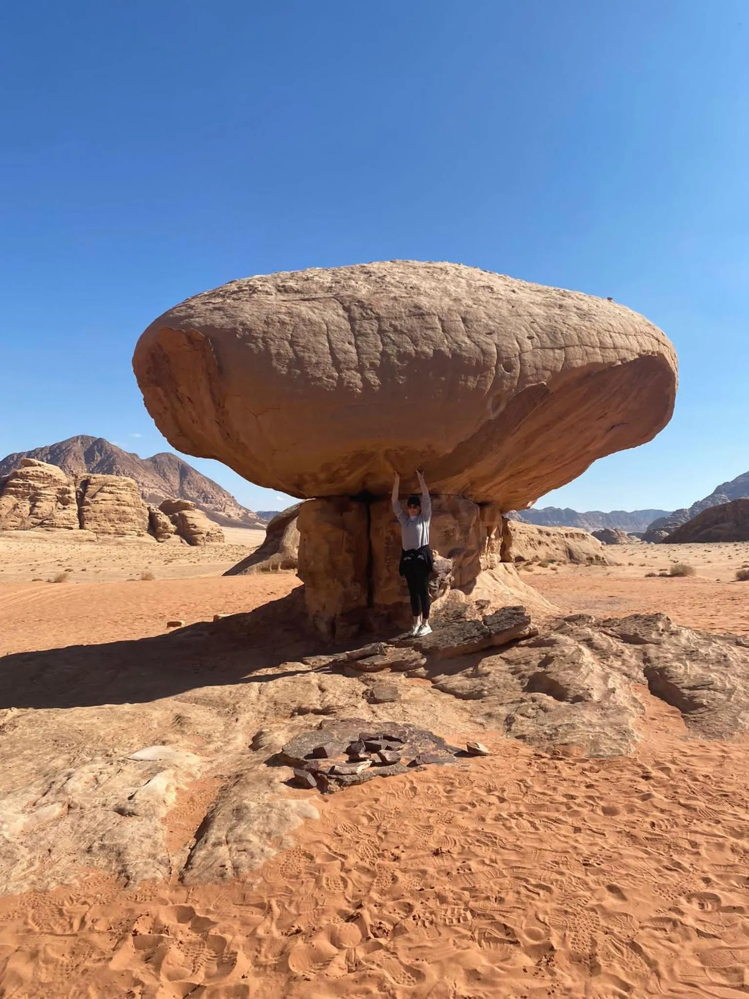 Nearby landmark in Bedouin& camp