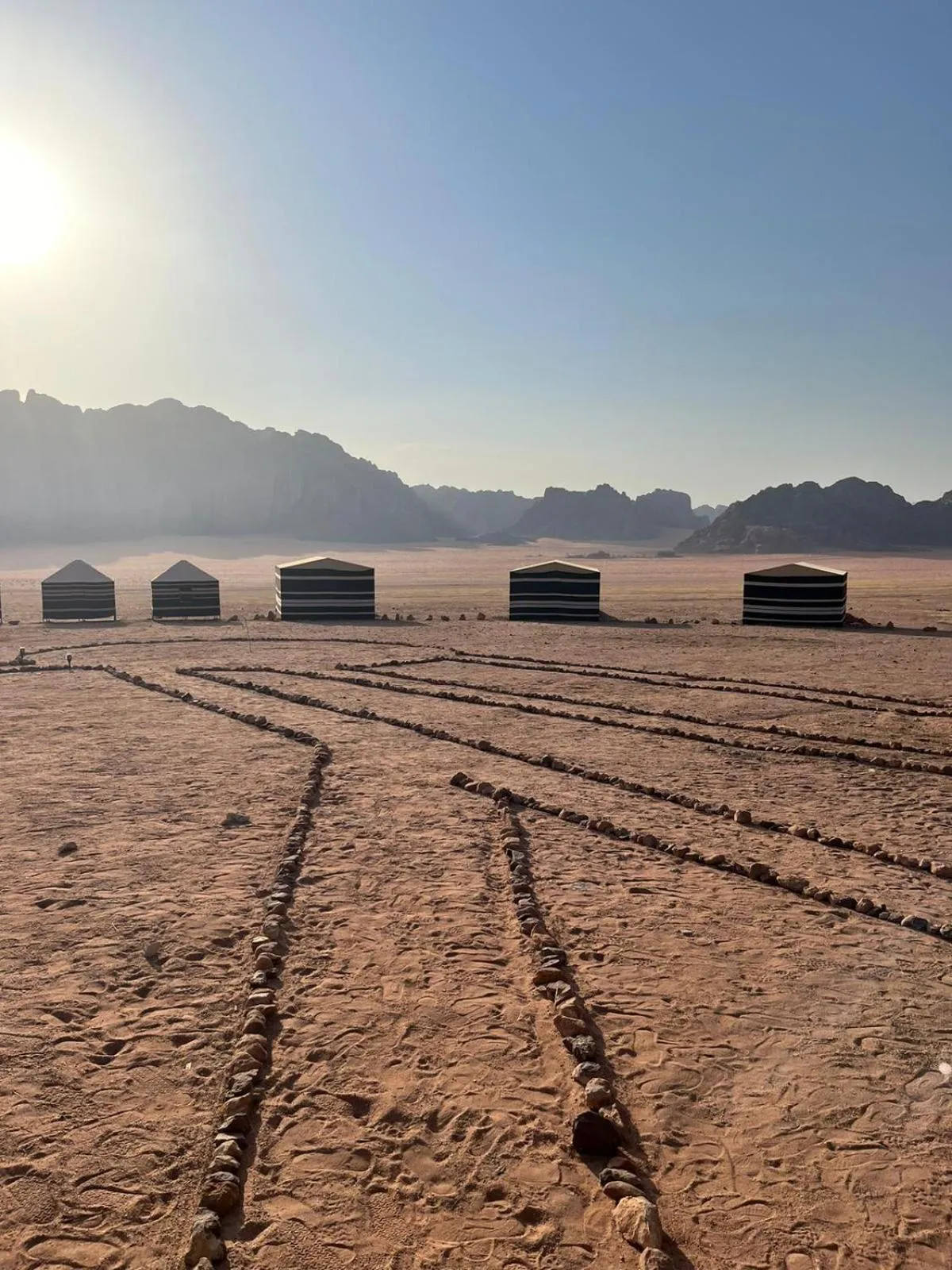 Day in Bedouin& camp