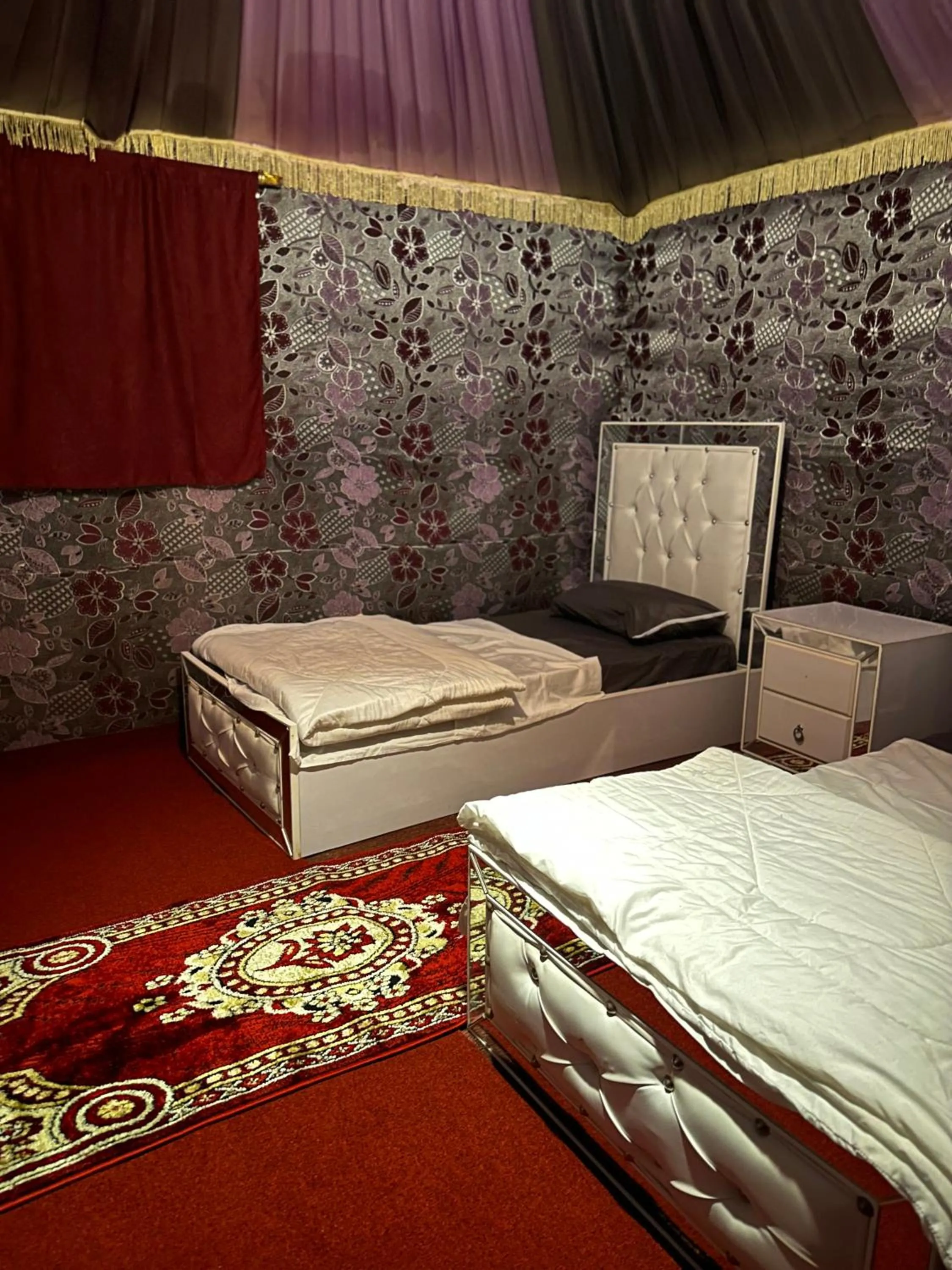 Bed in Bedouin& camp