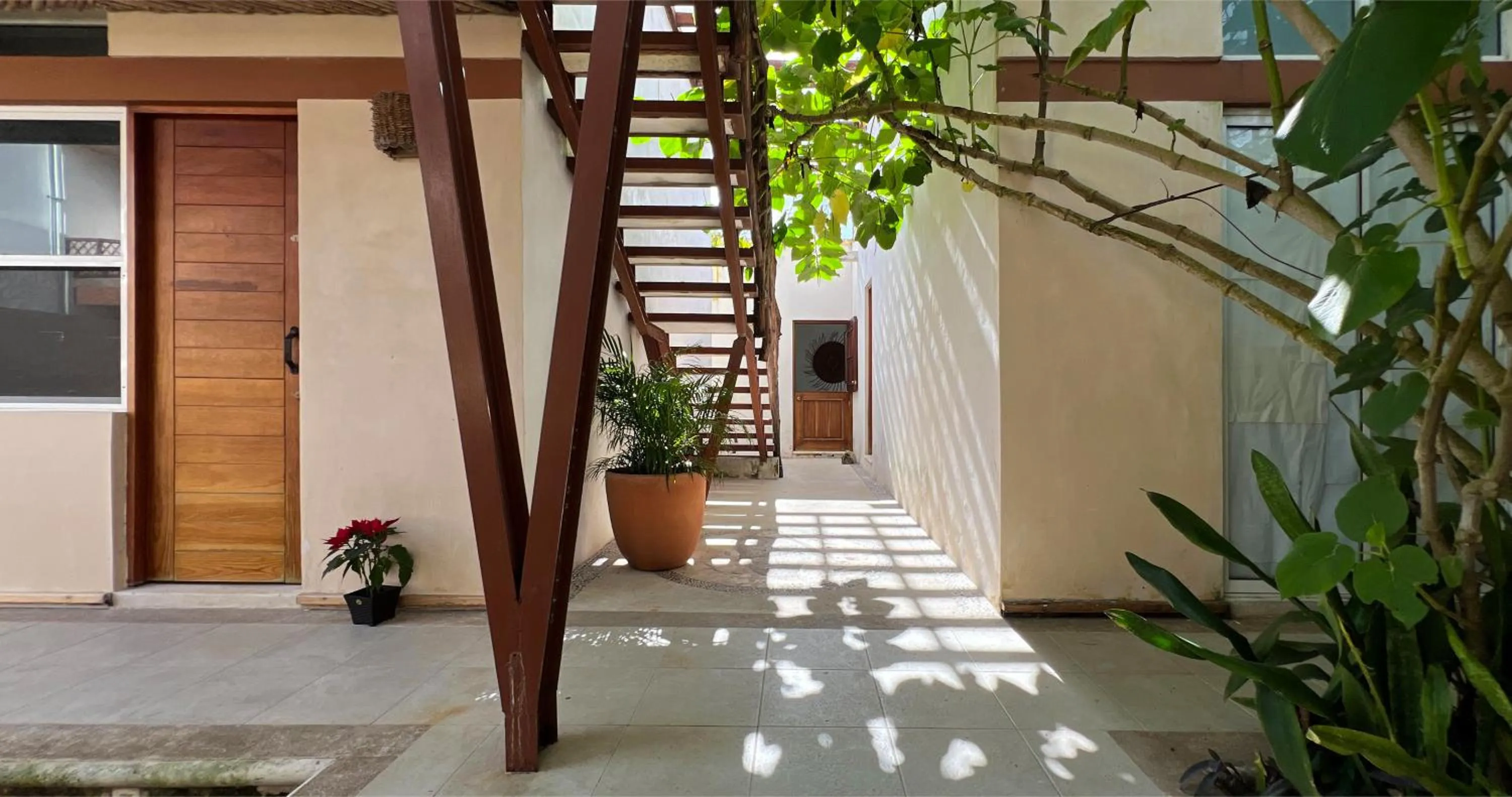 Patio in Casa Cielito Lindo Cozumel