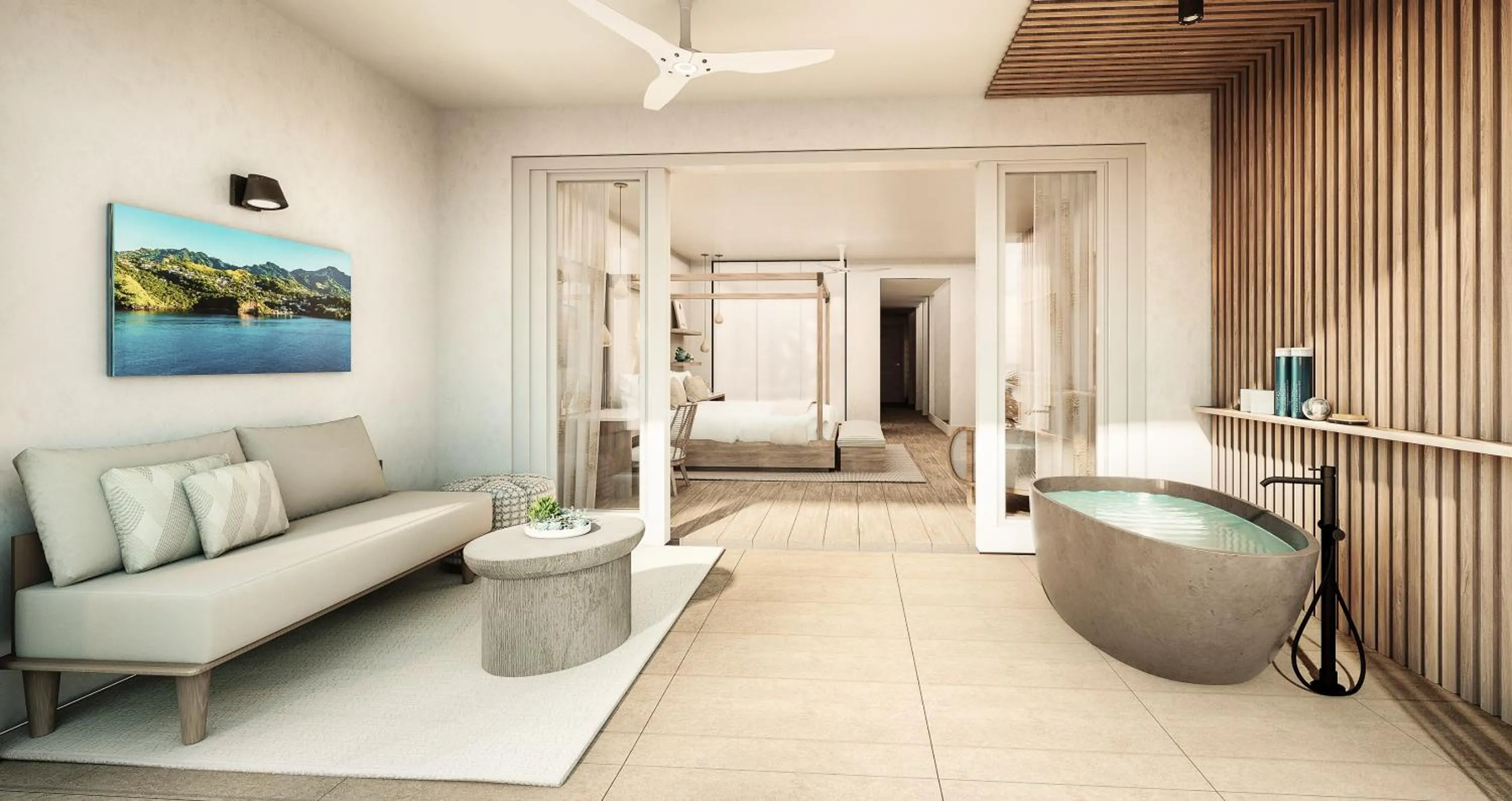 Photo of the whole room in Sandals St. Vincent All Inclusive Couples Only