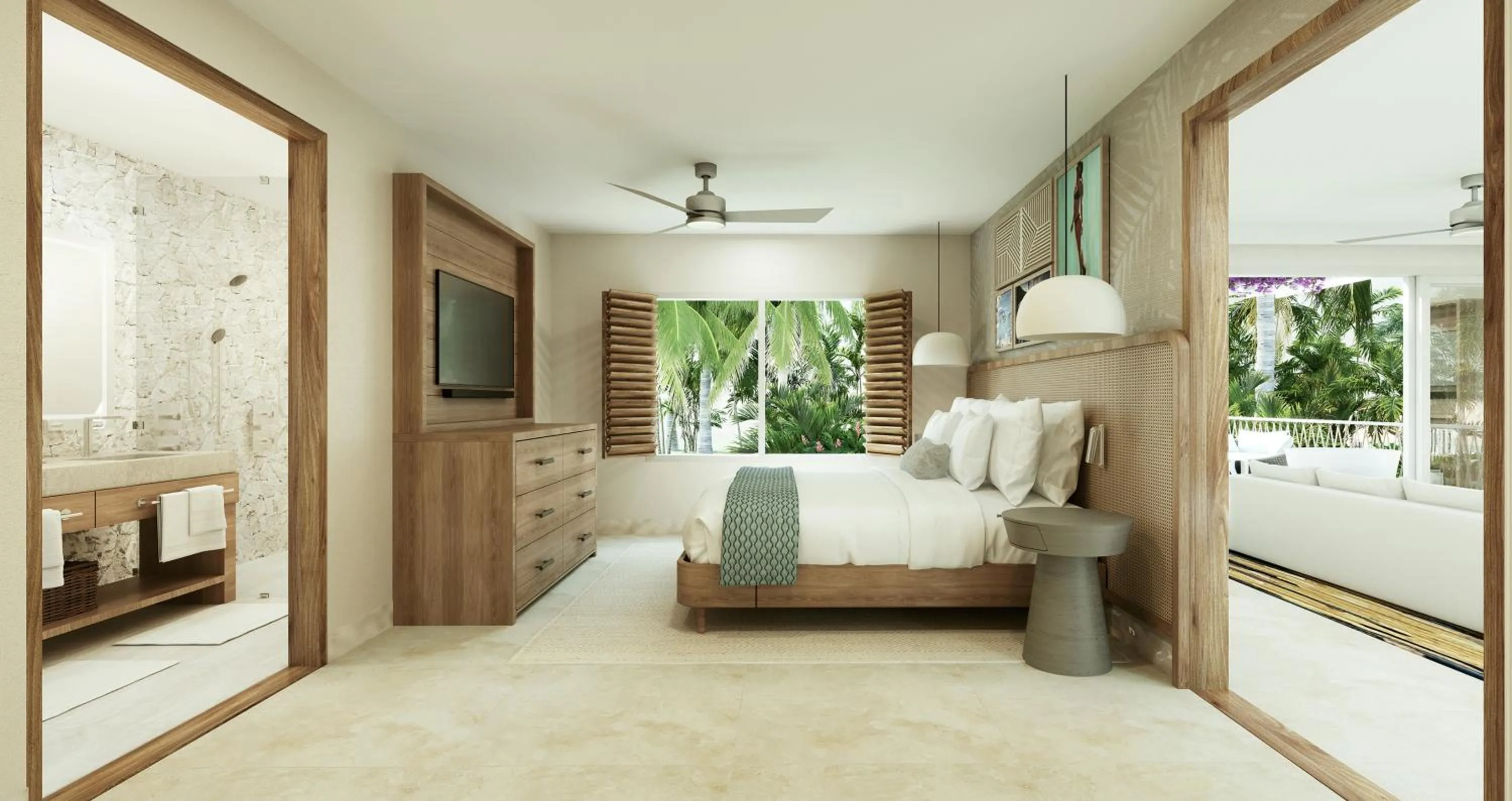 Photo of the whole room in Sandals St. Vincent All Inclusive Couples Only