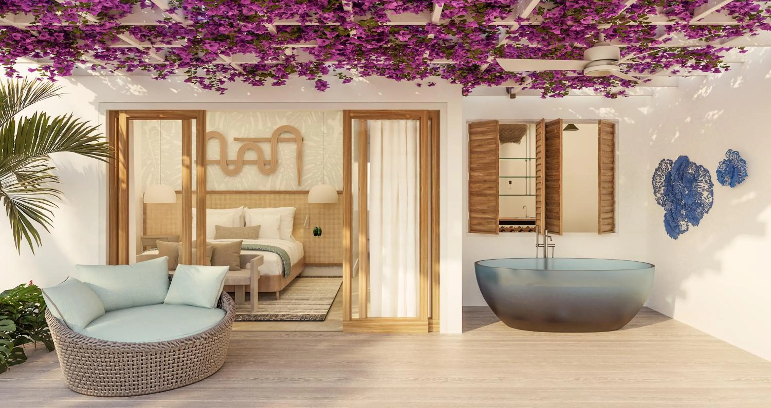 Patio in Sandals St. Vincent All Inclusive Couples Only