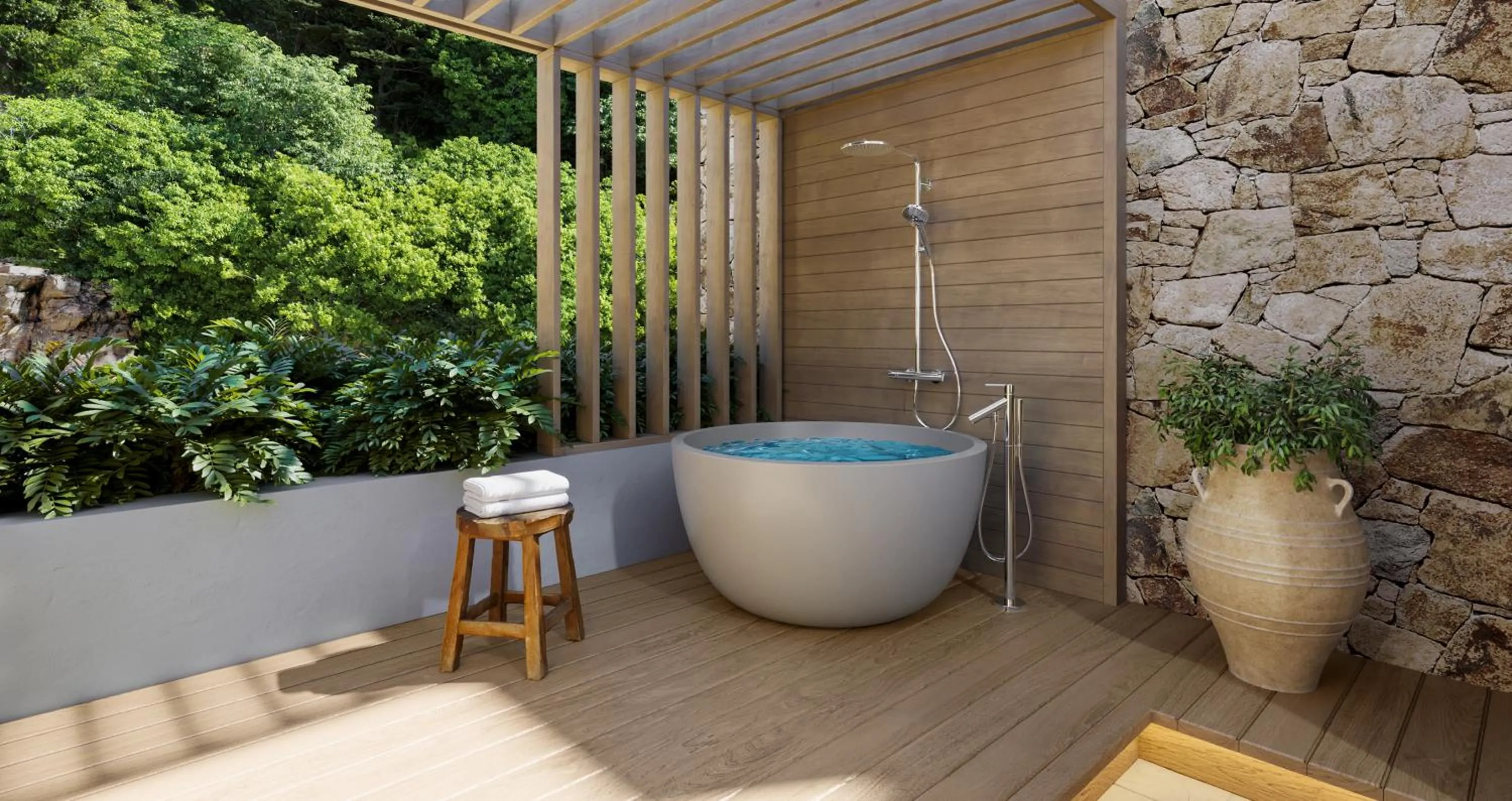 Balcony/Terrace in Sandals St. Vincent All Inclusive Couples Only