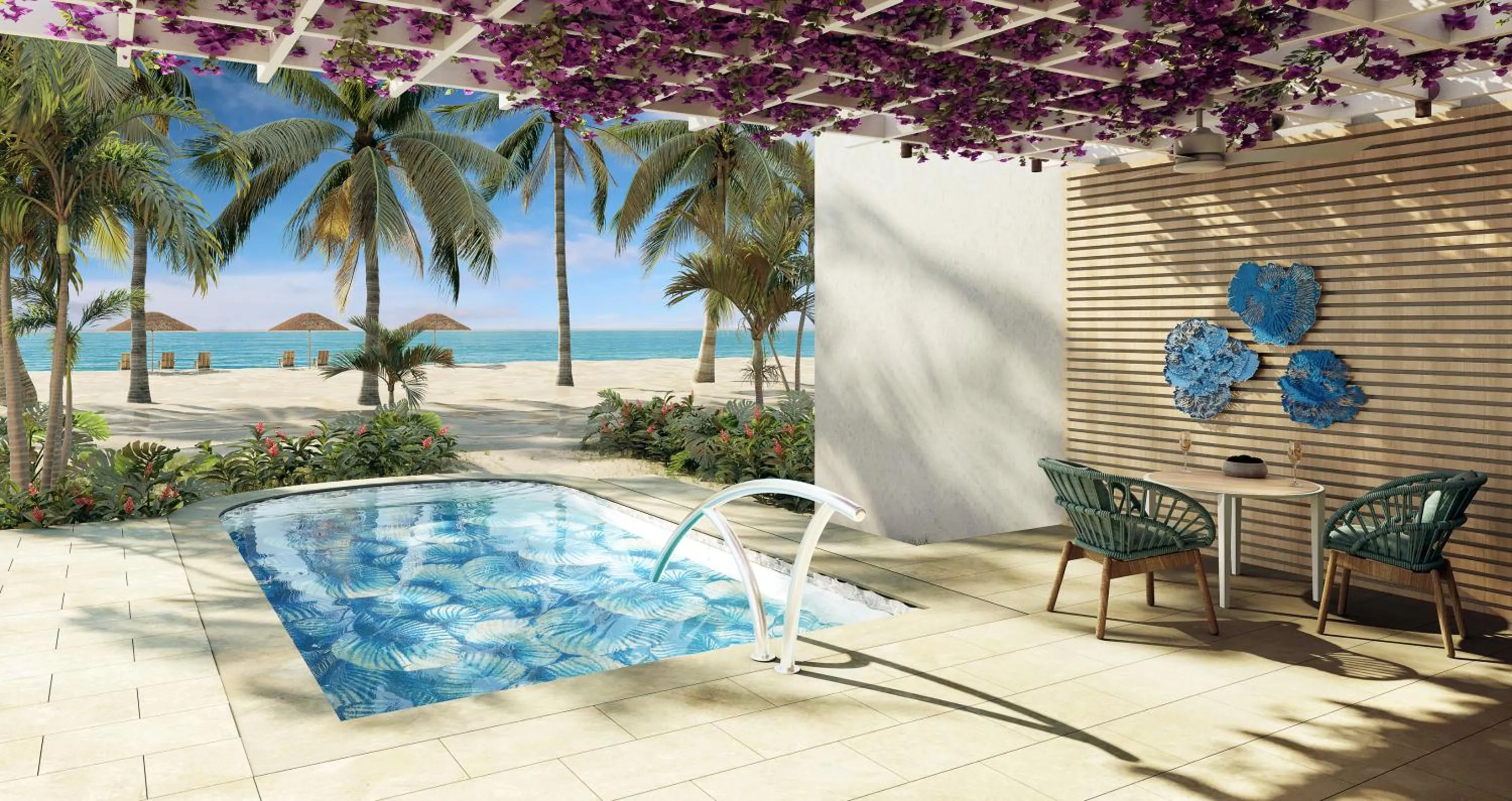 Patio in Sandals St. Vincent All Inclusive Couples Only