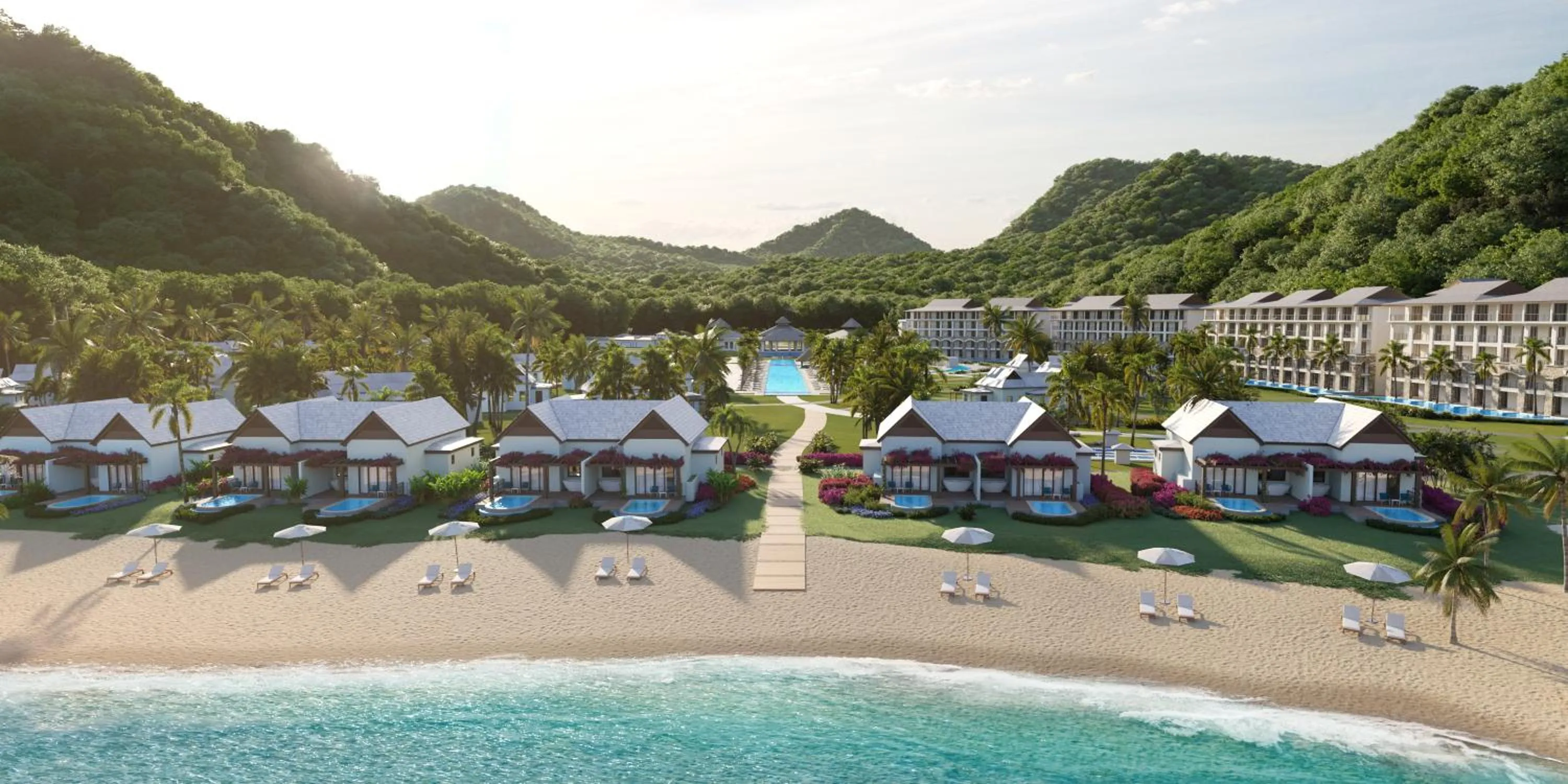 Bird's eye view in Sandals St. Vincent All Inclusive Couples Only