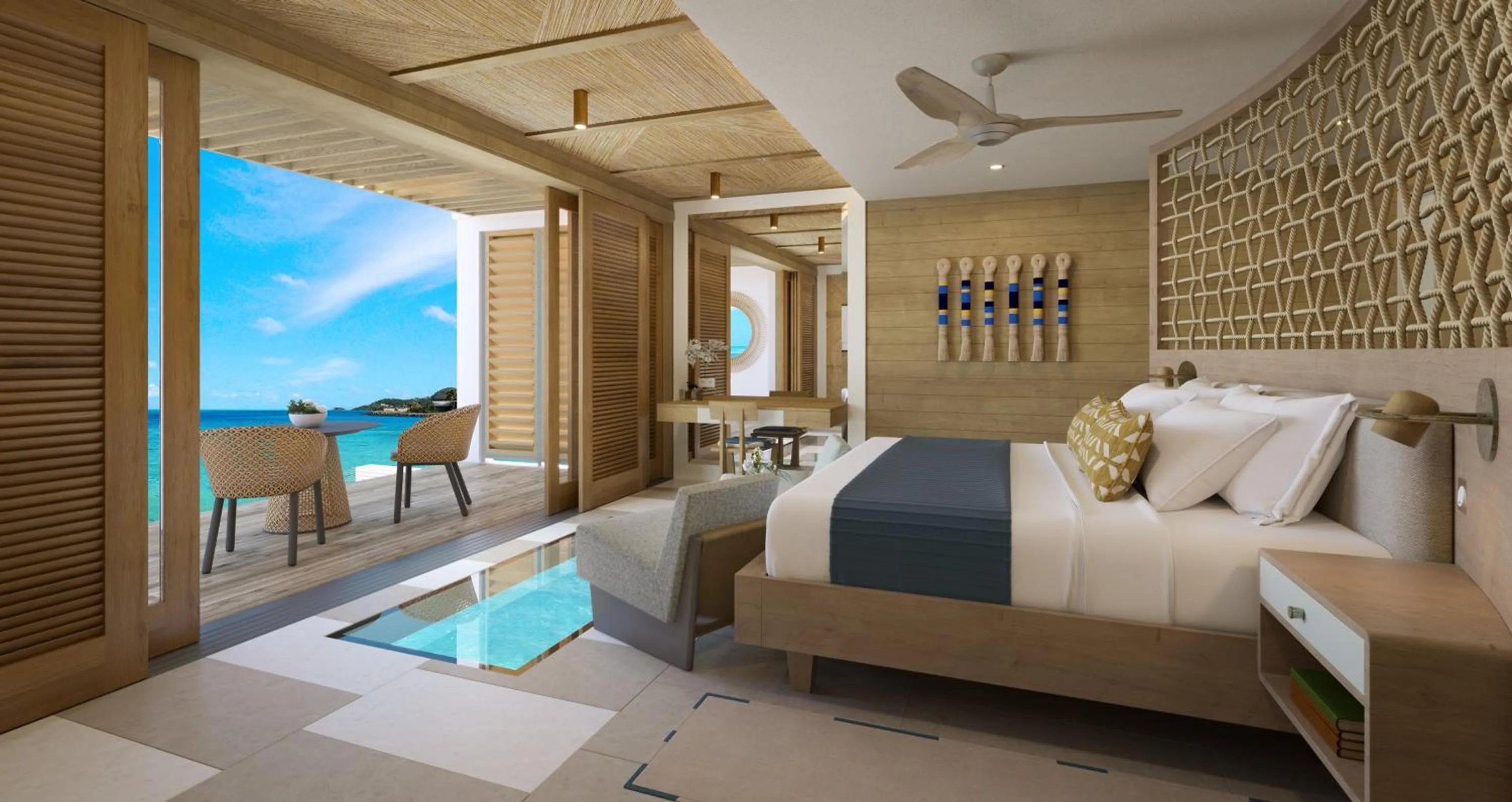 Photo of the whole room in Sandals St. Vincent All Inclusive Couples Only