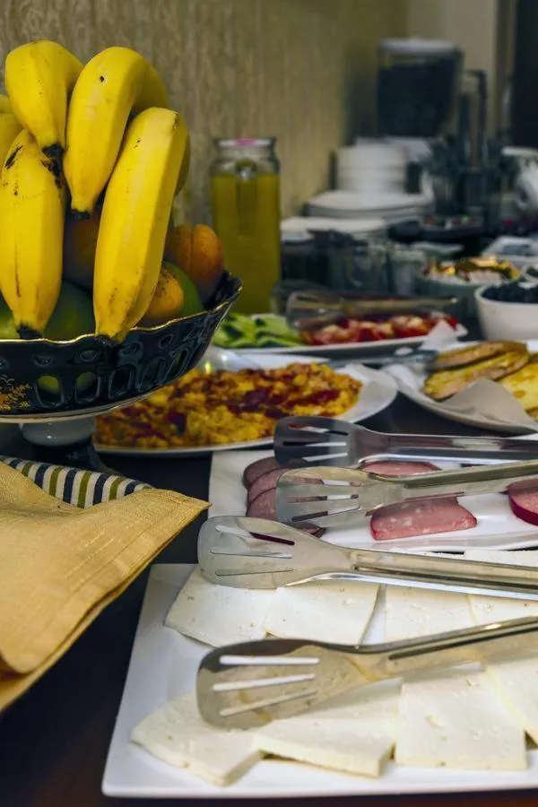 Buffet breakfast in Swan Hotel Baku