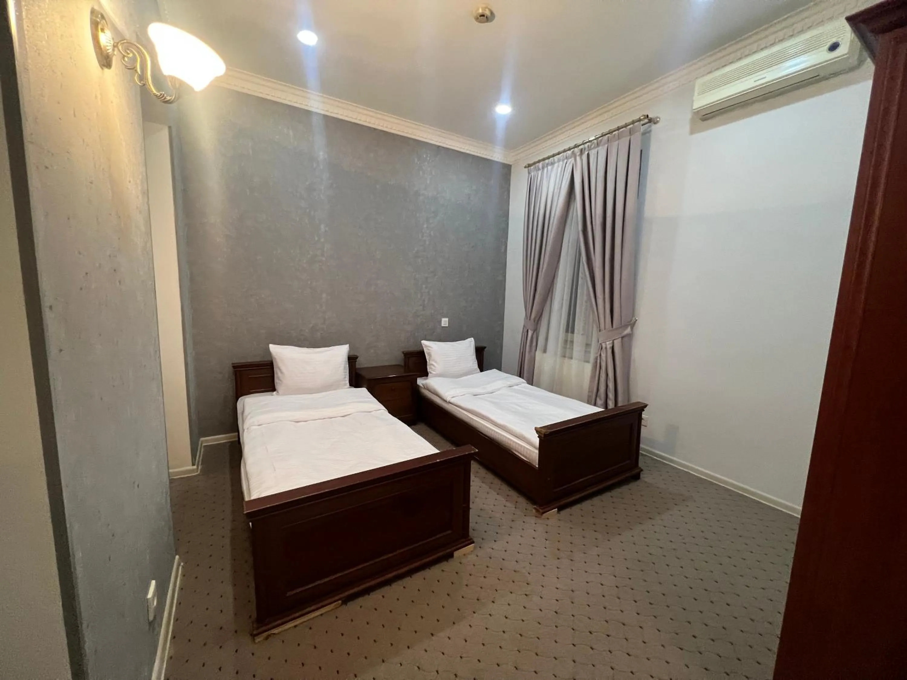 Bed in Swan Hotel Baku