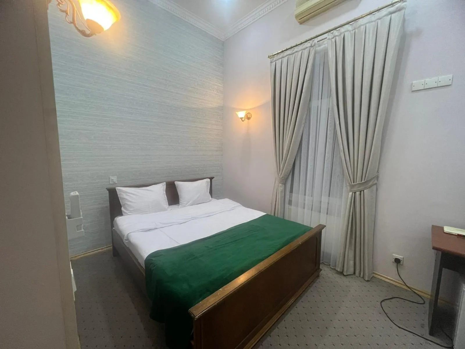 Bed in Swan Hotel Baku