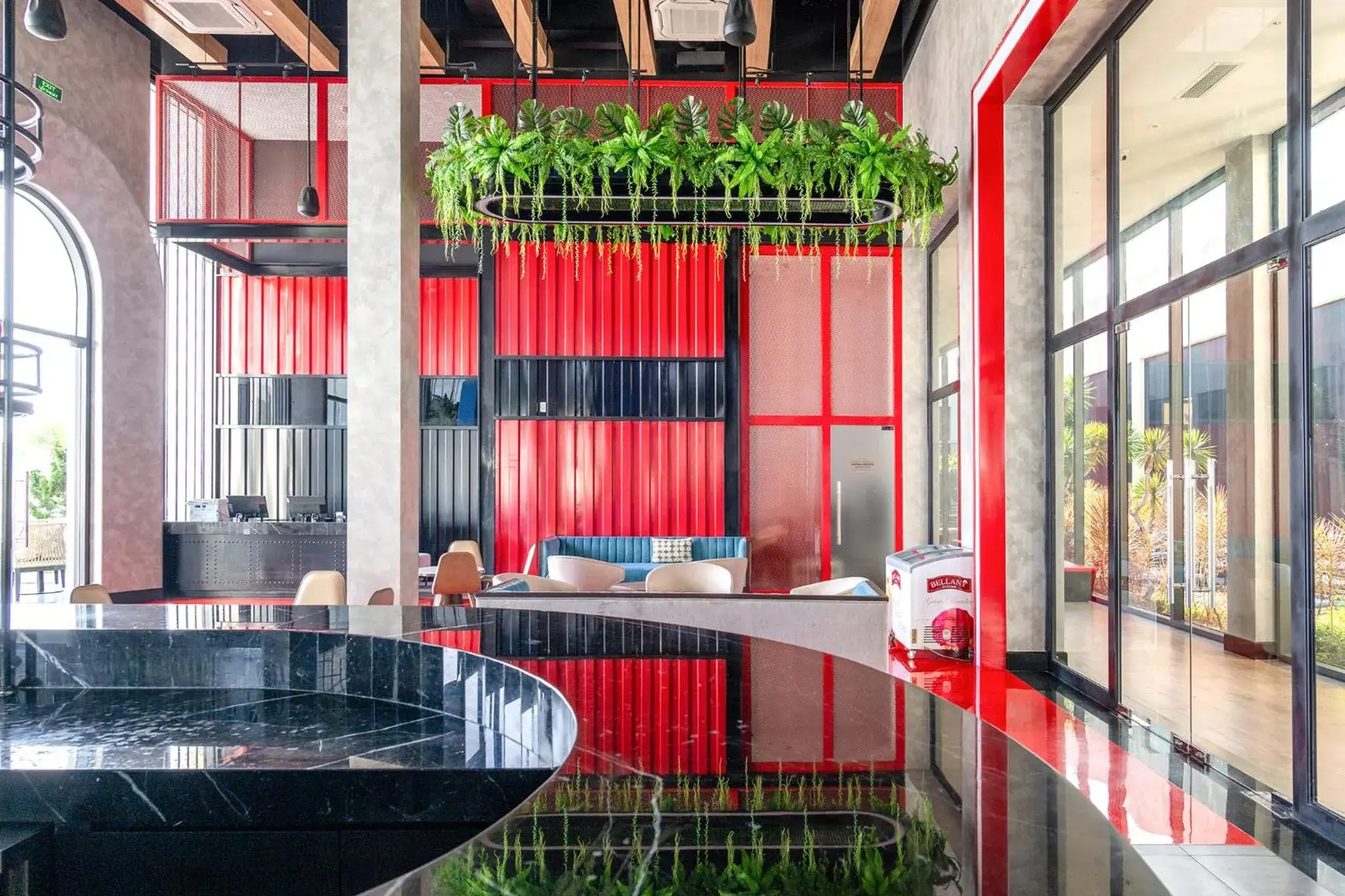 Lounge or bar in K-Town Resort Phan Thiet Lounge or bar in K-Town Resort Phan Thiet