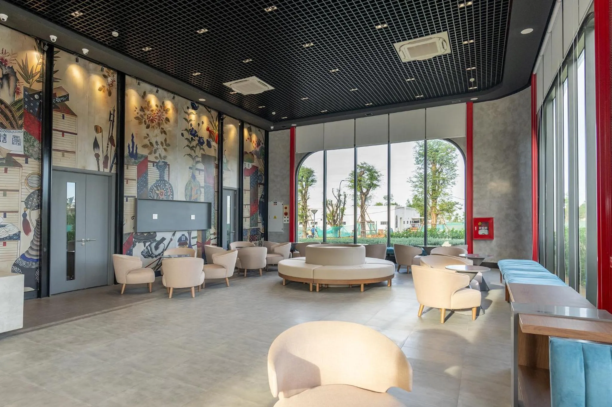 Lobby or reception in K-Town Resort Phan Thiet