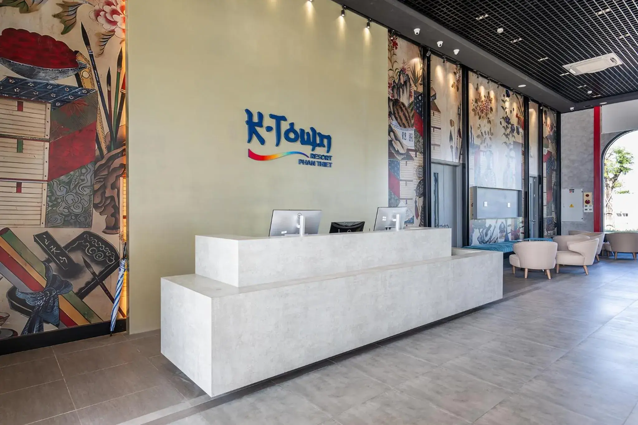 Lobby or reception in K-Town Resort Phan Thiet Lobby or reception in K-Town Resort Phan Thiet