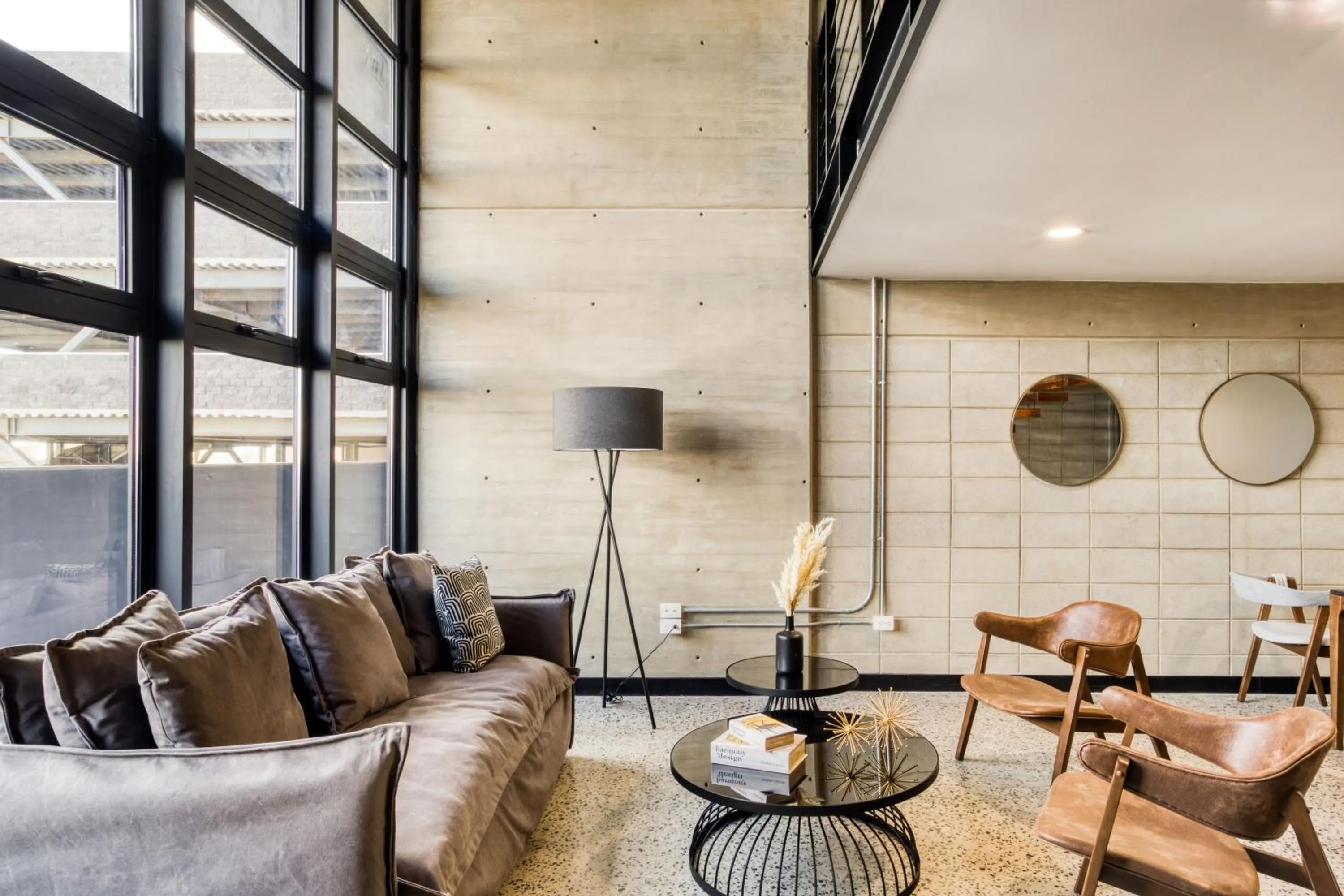 Living room in Downtown Loft by ULIV