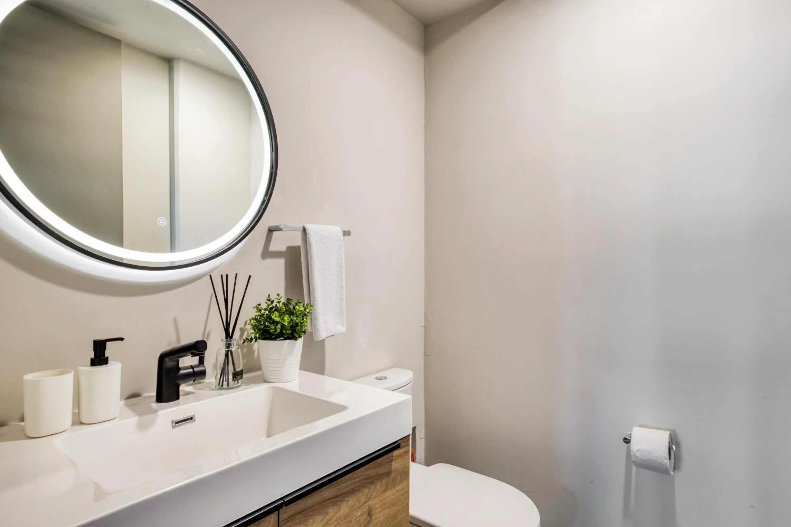 Bathroom in Downtown Loft by ULIV