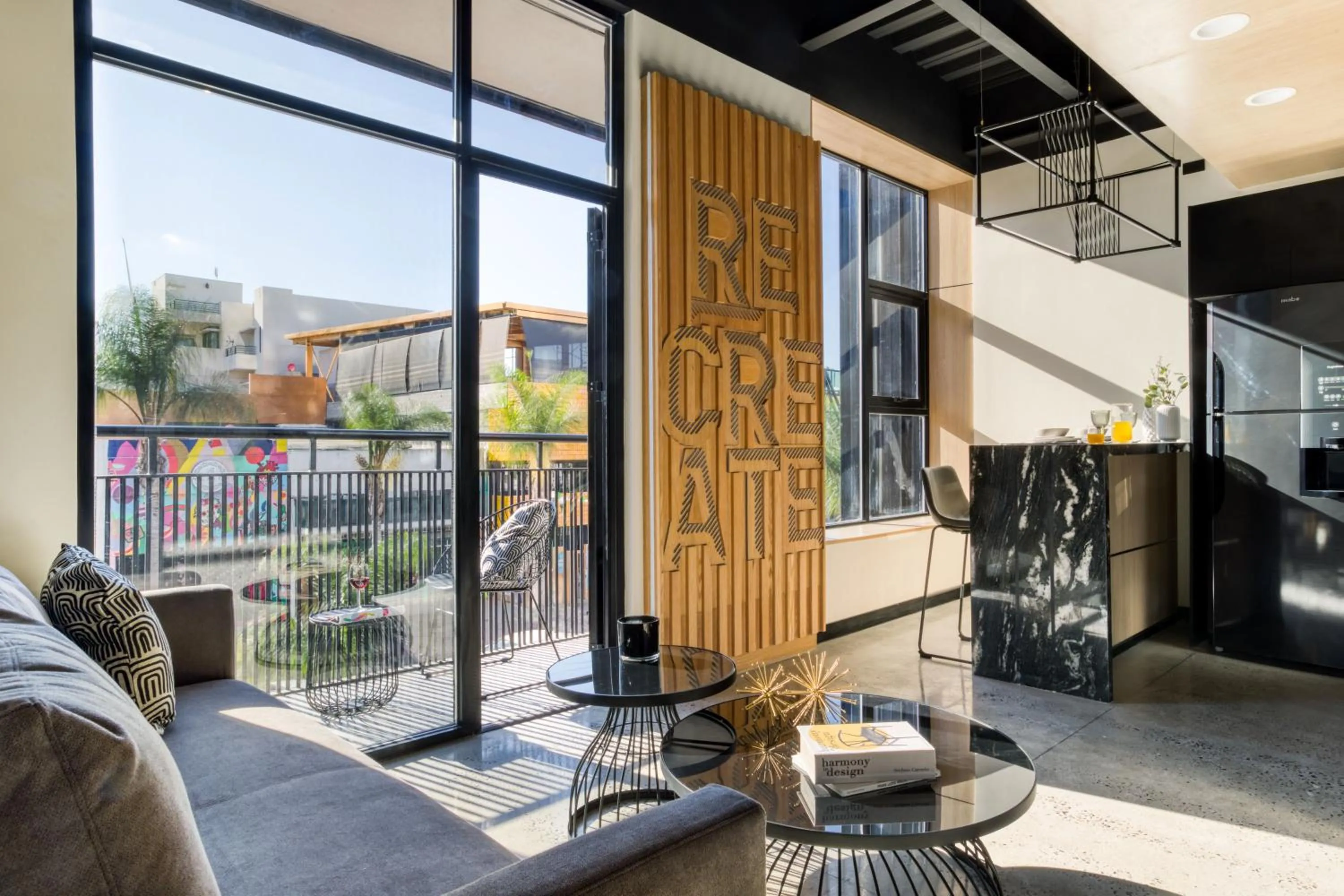 Balcony/Terrace in Downtown Designer Apartments by ULIV