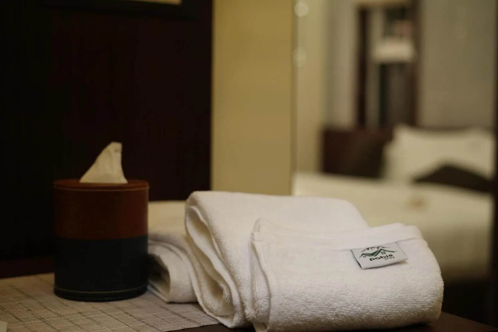 Property logo or sign, Bed in Pabis luxurious stay