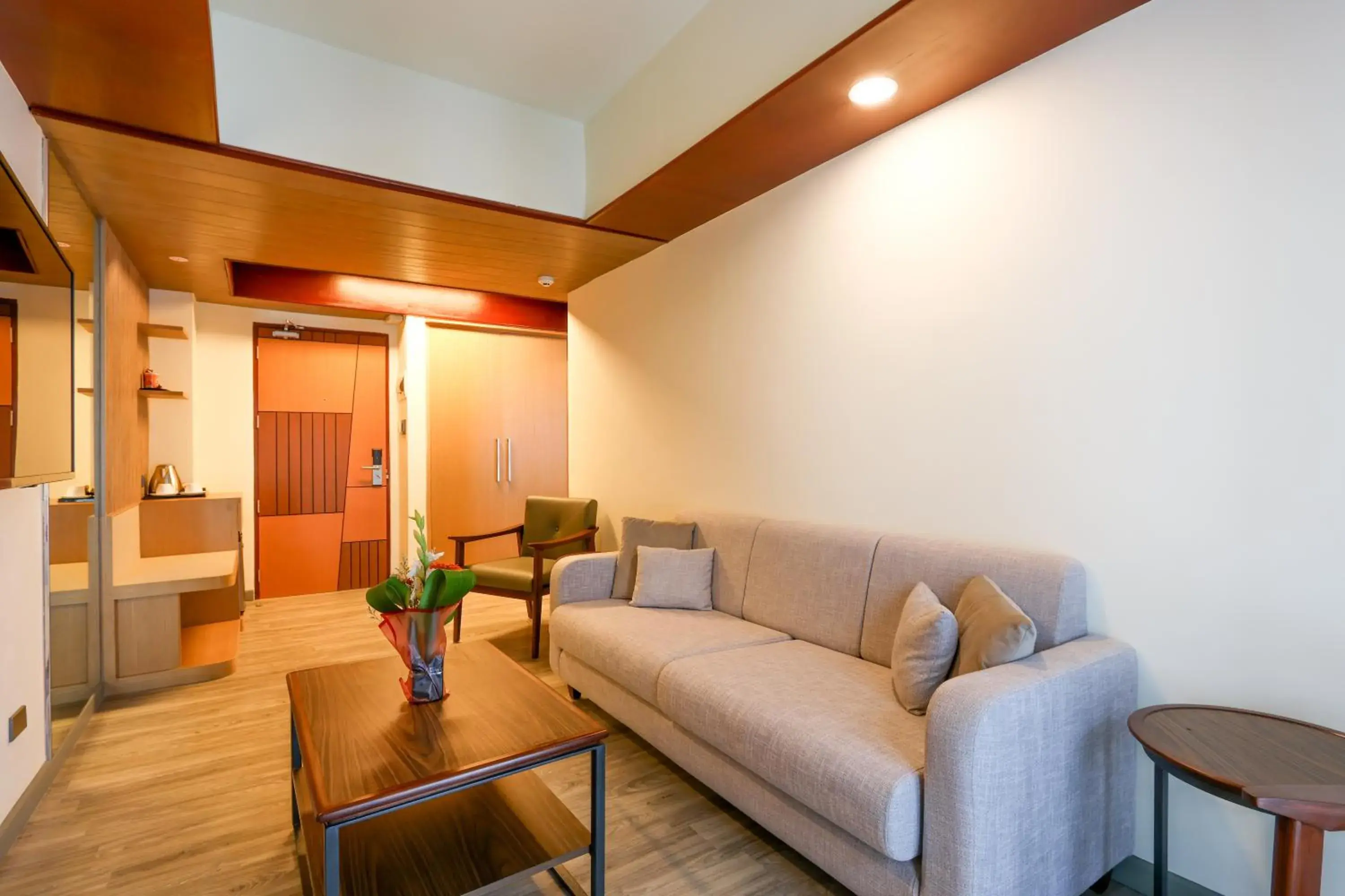 Living room in Sotogrande Hotel Baguio Living room in Sotogrande Hotel Baguio