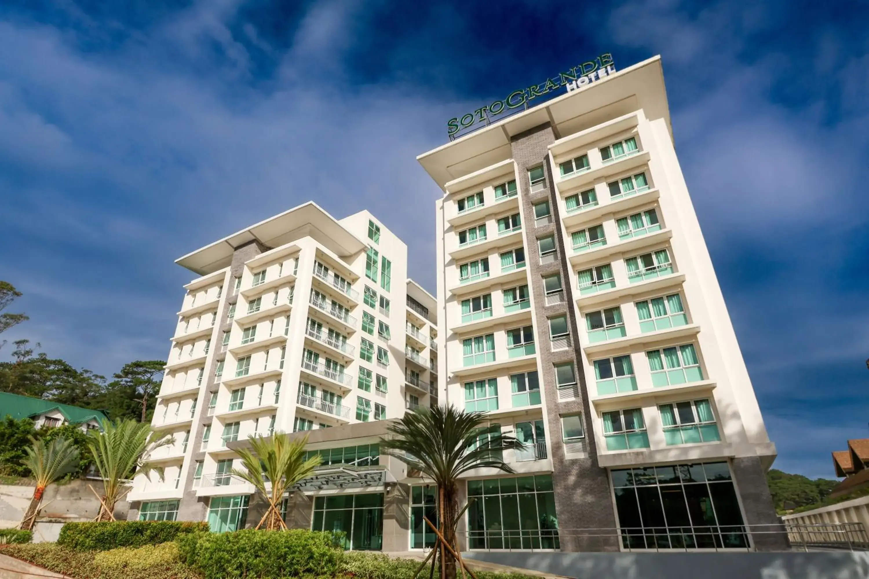 Property building in Sotogrande Hotel Baguio Property building in Sotogrande Hotel Baguio