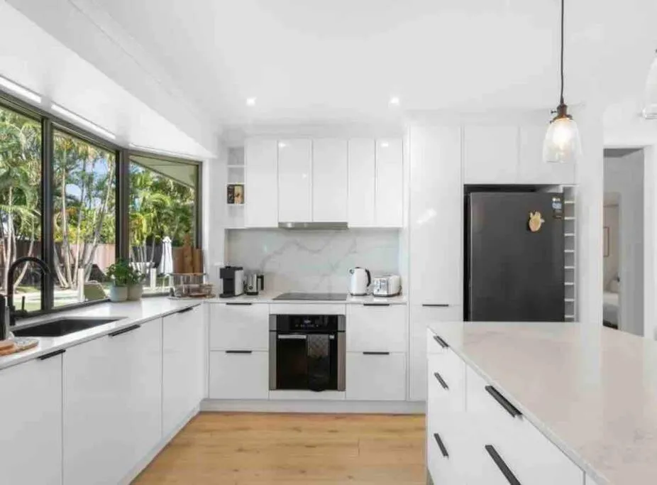 Modern Beach home with large private gardens