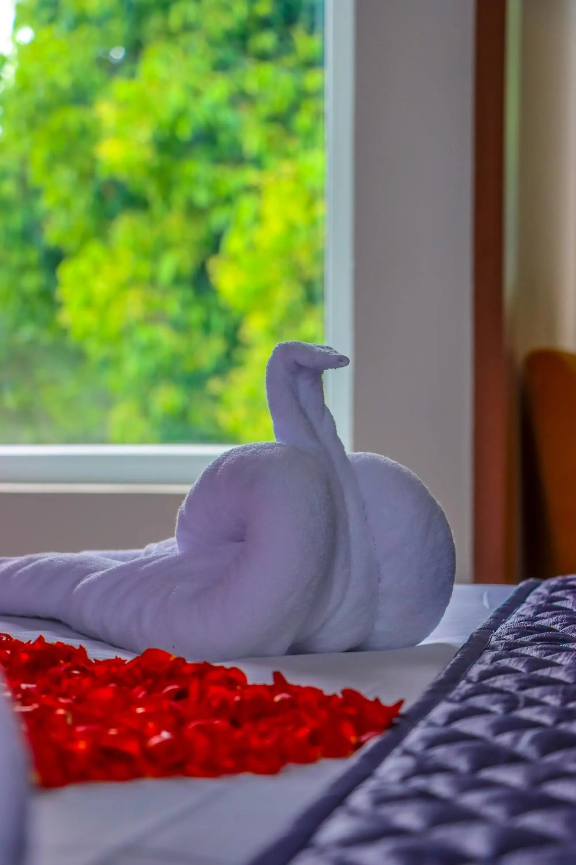 Bed in Winter Note Resorts