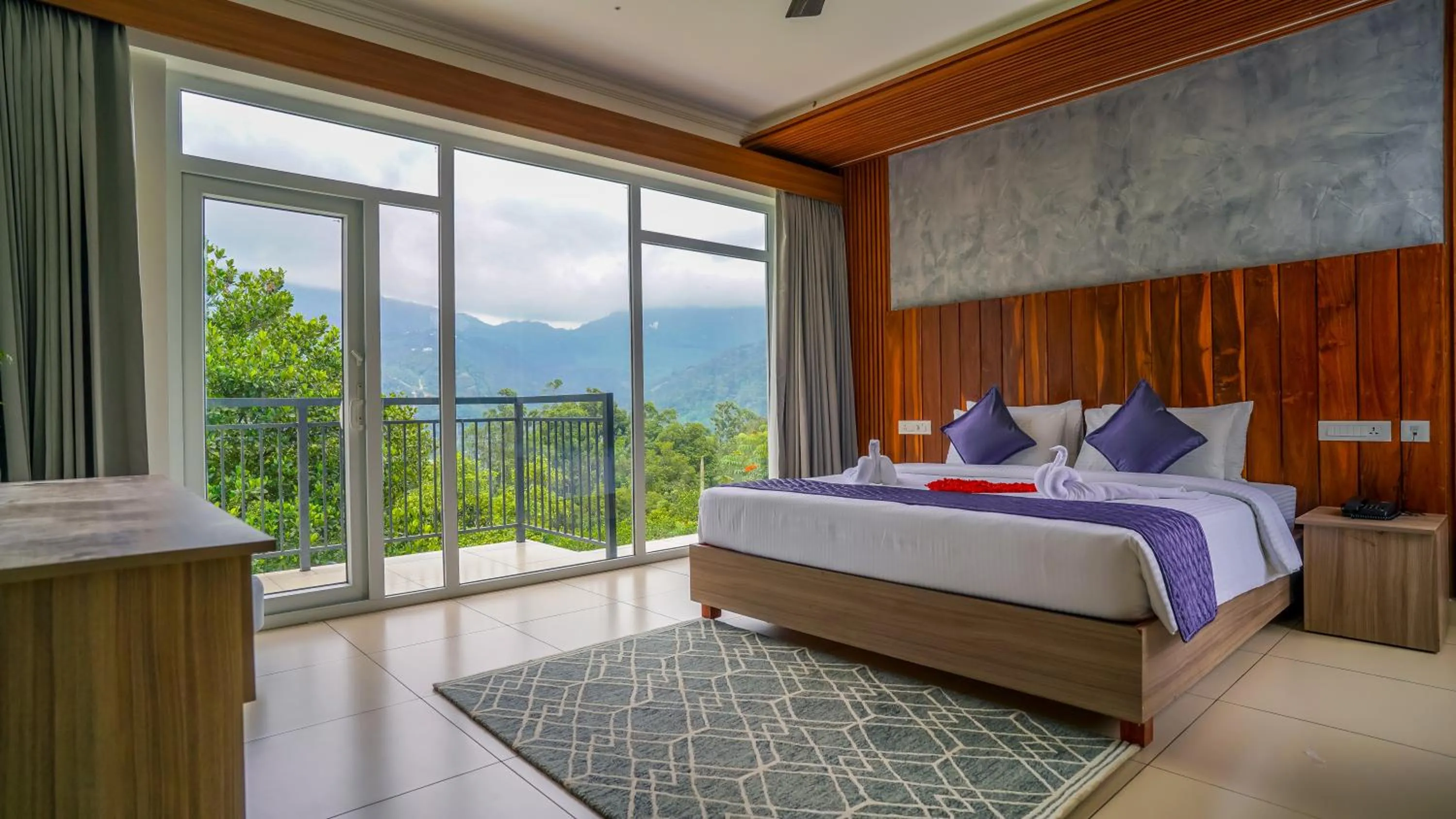 Bed in Winter Note Resorts