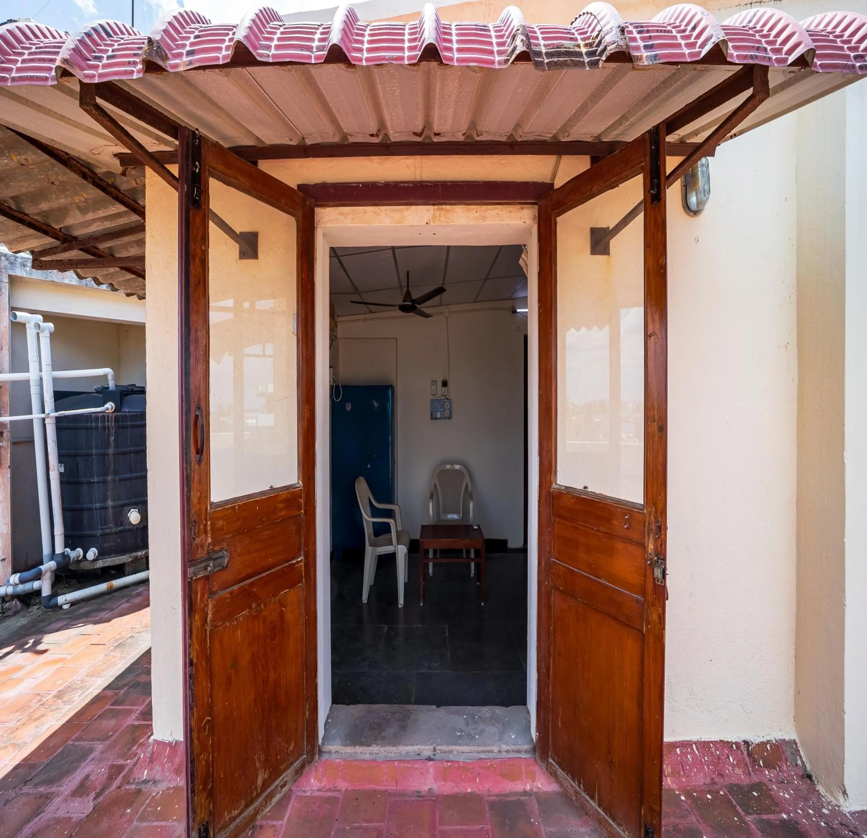 Patio in Sacar Guest House