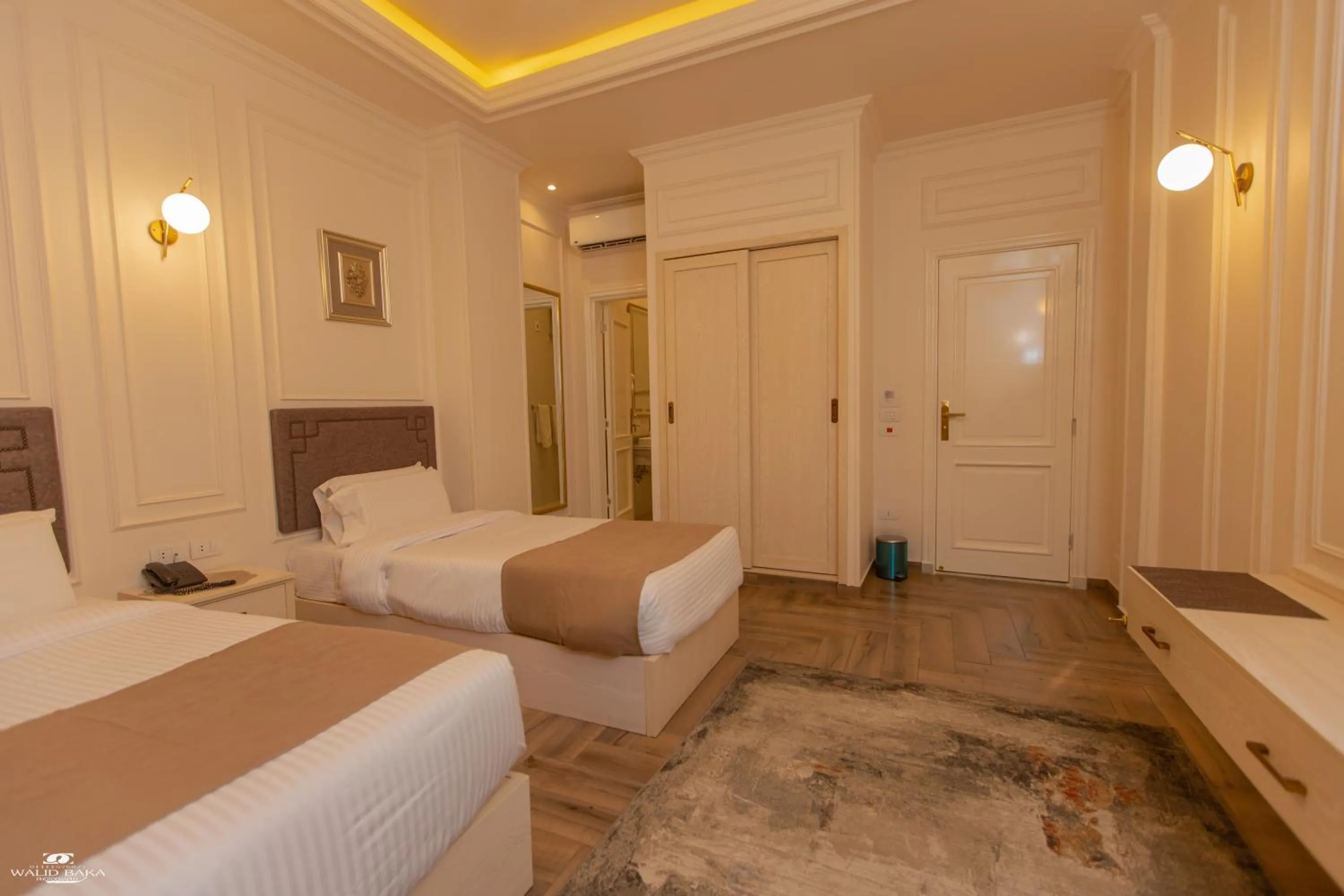 Bed in El Farida Hotel