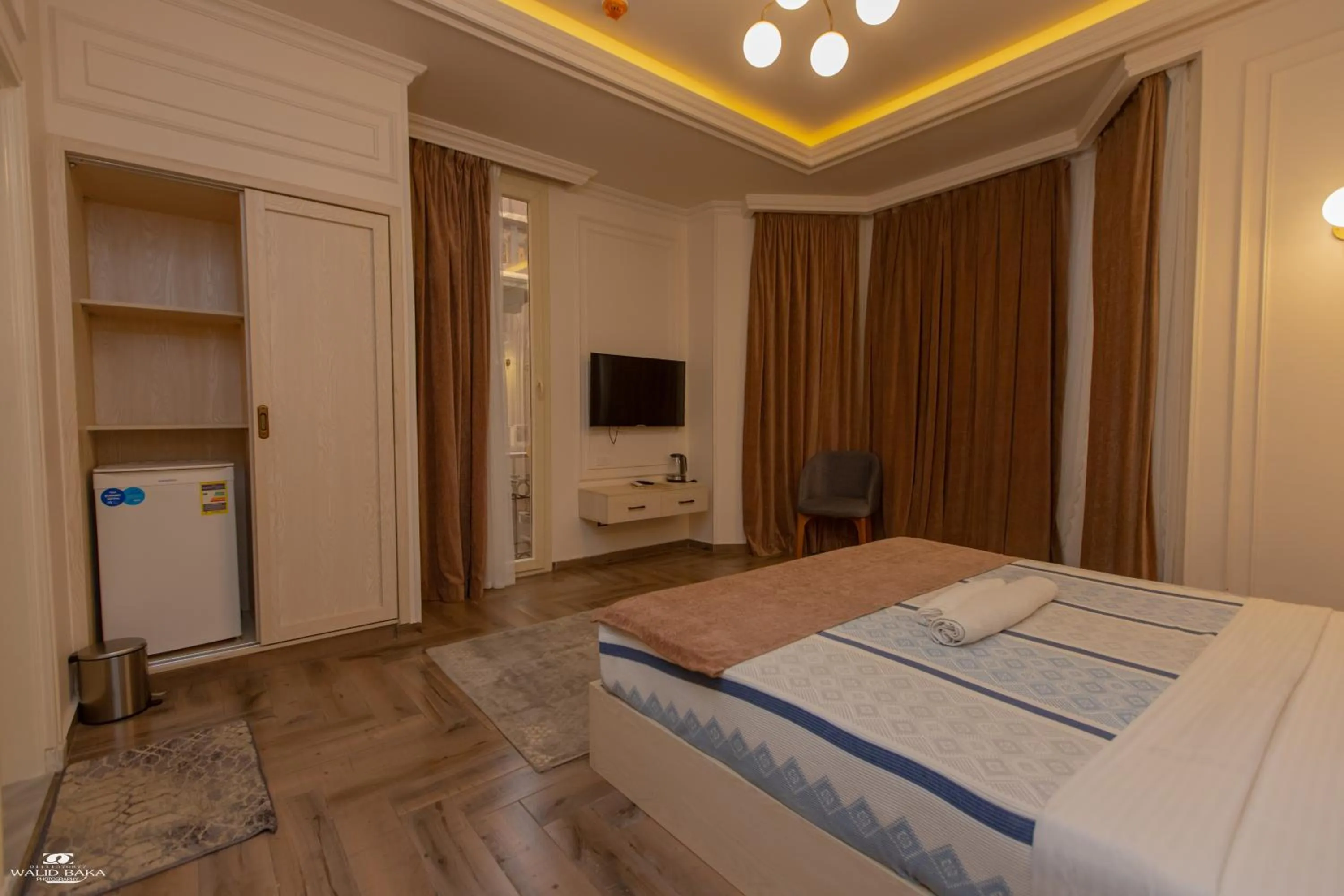 Bed in El Farida Hotel