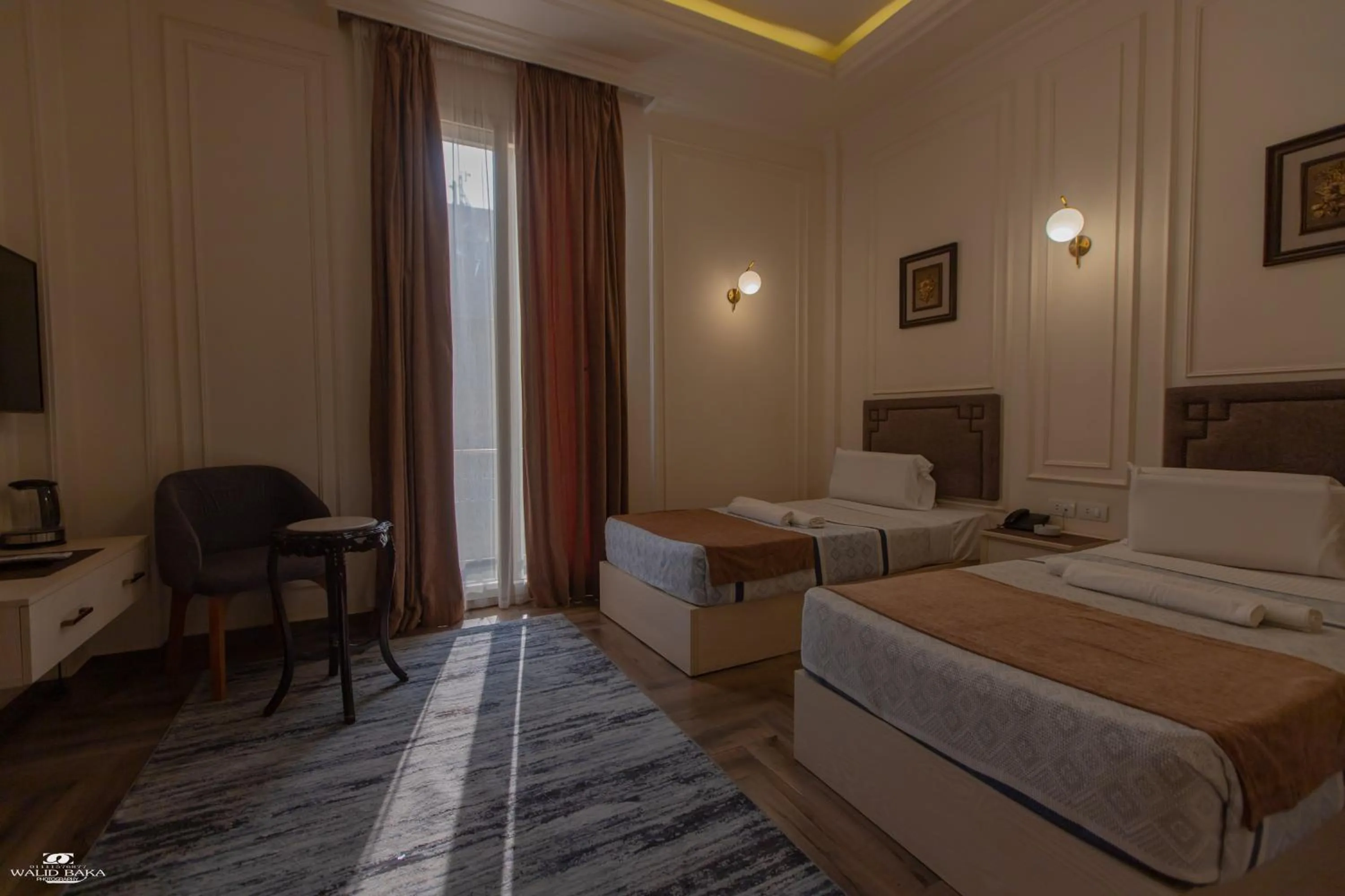 Bed in El Farida Hotel