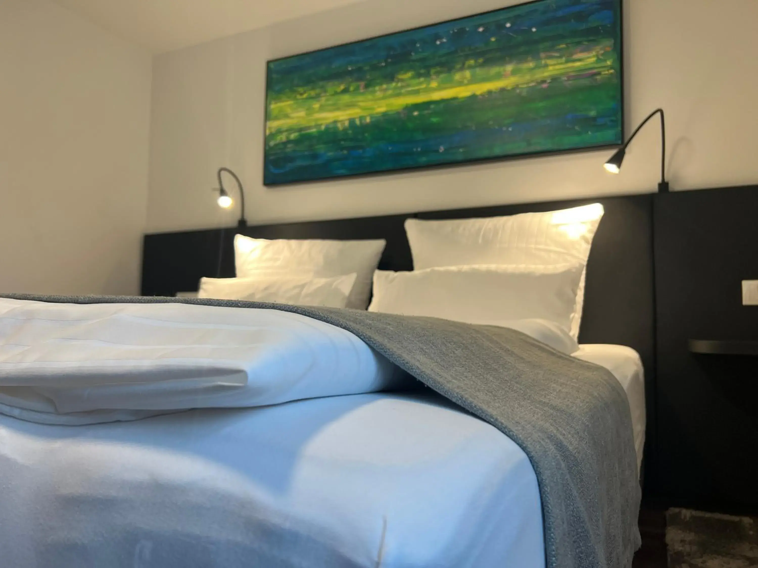 Double Room with Private Bathroom in Hotel Restaurant Kreuz Spaichingen Double Room with Private Bathroom in Hotel Restaurant Kreuz Spaichingen