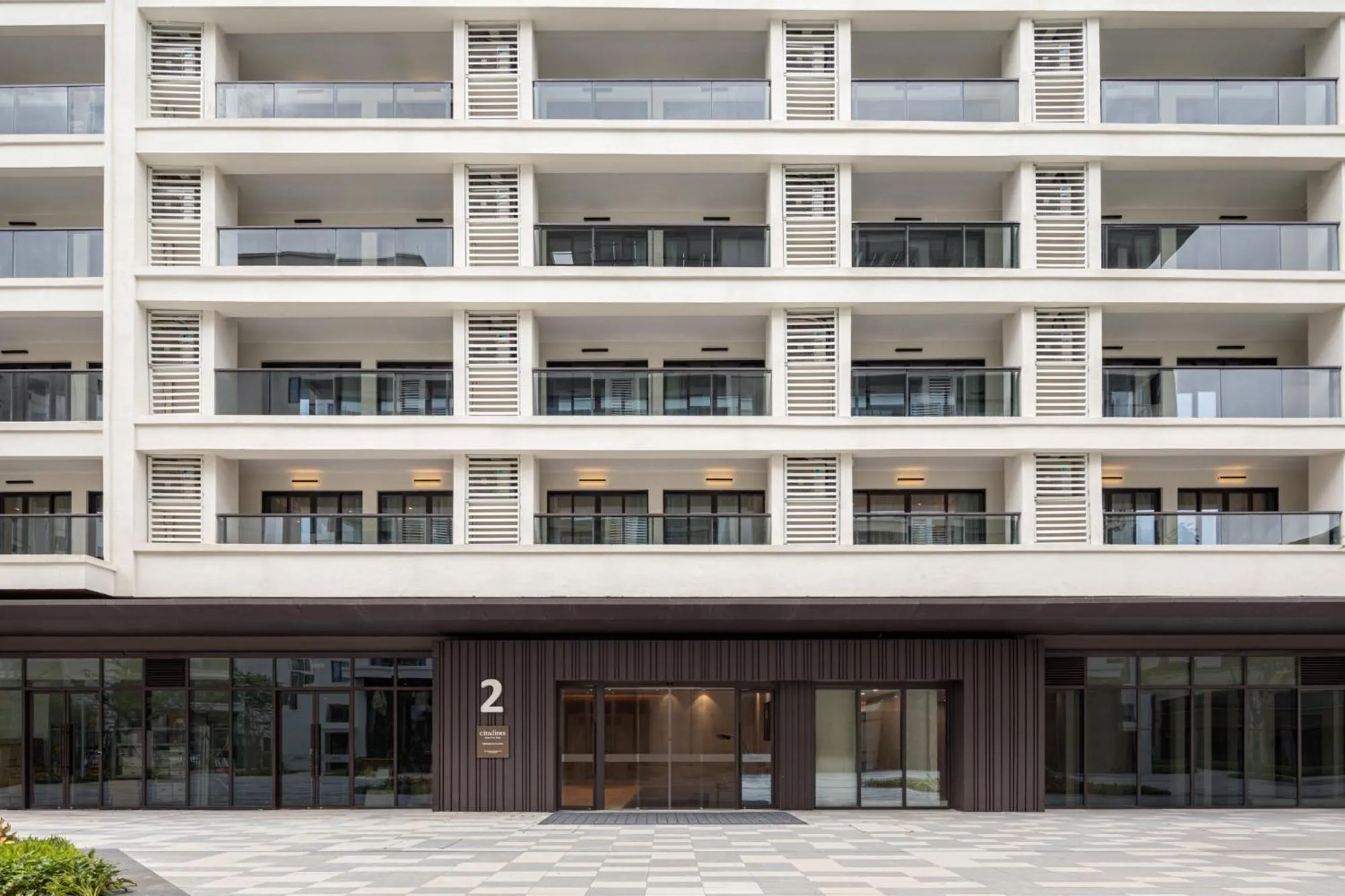 Property building in Citadines Hope City Boao