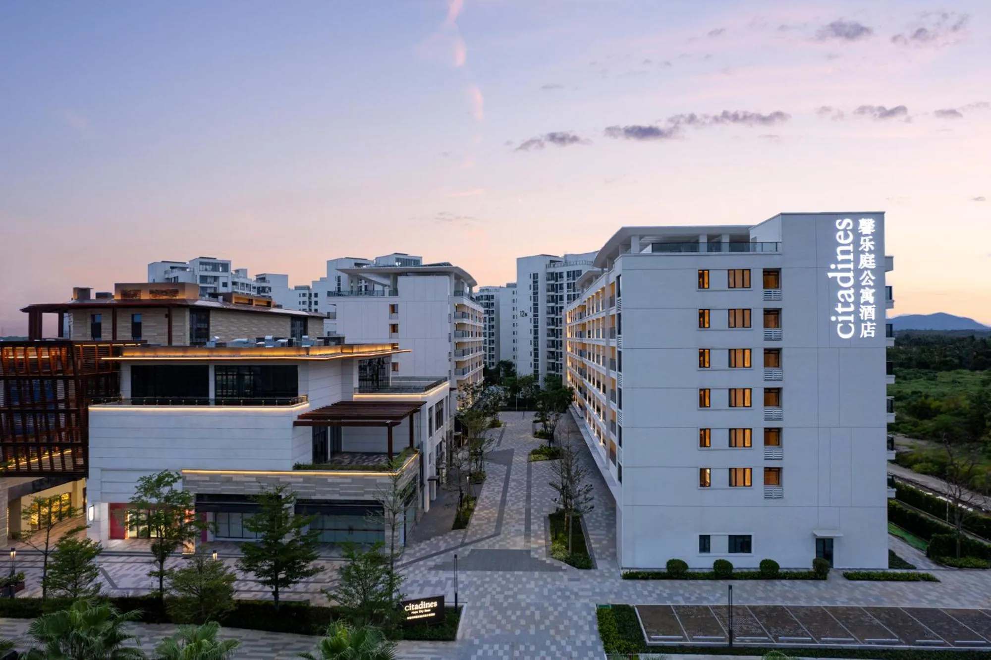 Property building in Citadines Hope City Boao